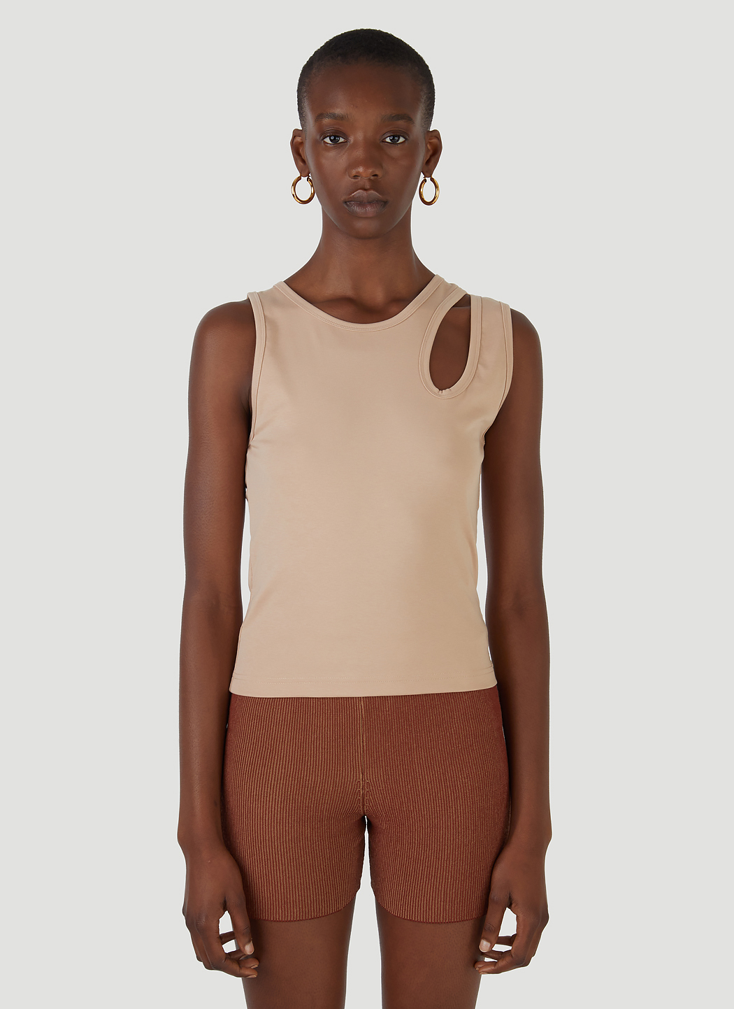 Tear Drop Jersey Tank Top