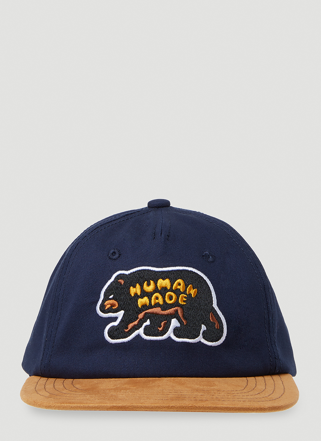 Human Made Men's' Embroidered Baseball Cap in Dark Blue | LN-CC®