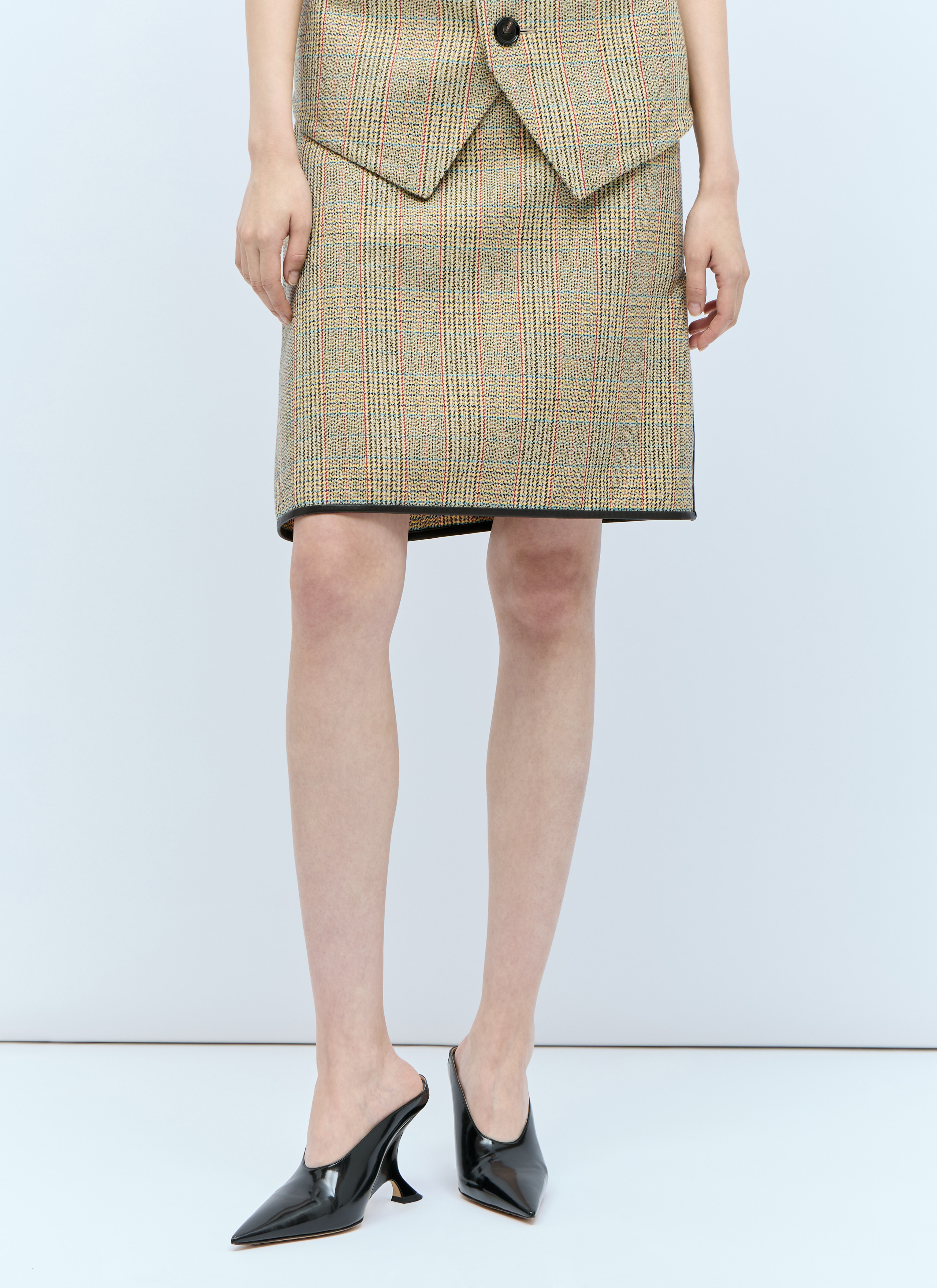 BOTTEGA VENETA プリンス オブ ウェールズ ミディ スカート bov0257008_bei_00.jpg