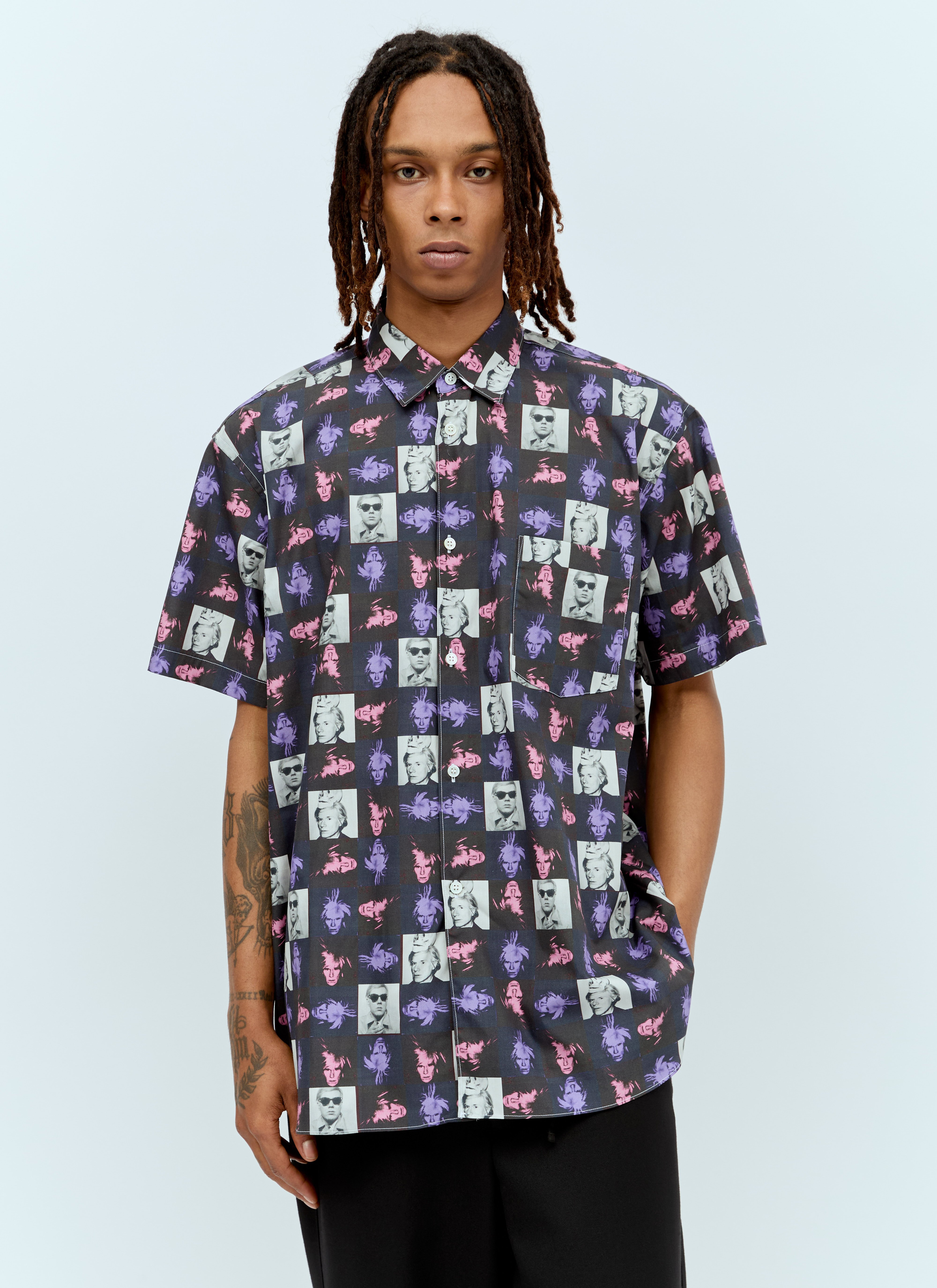 Comme des Garçons SHIRT Men's' x Andy Warhol Print Shirt in