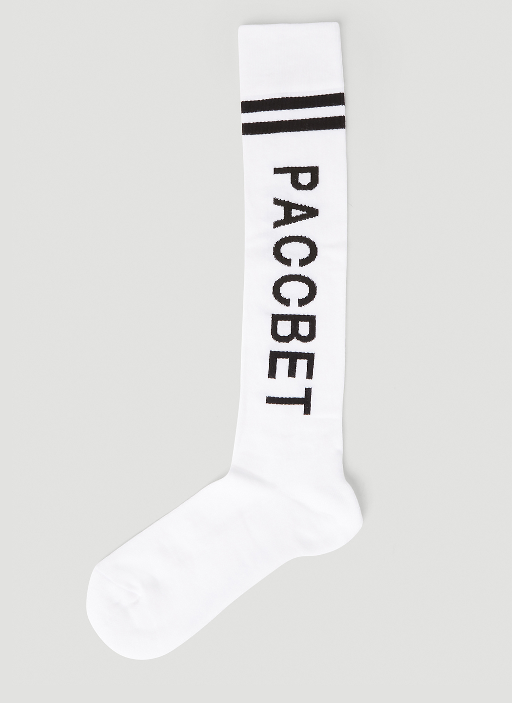 High Logo Intarsia Socks
