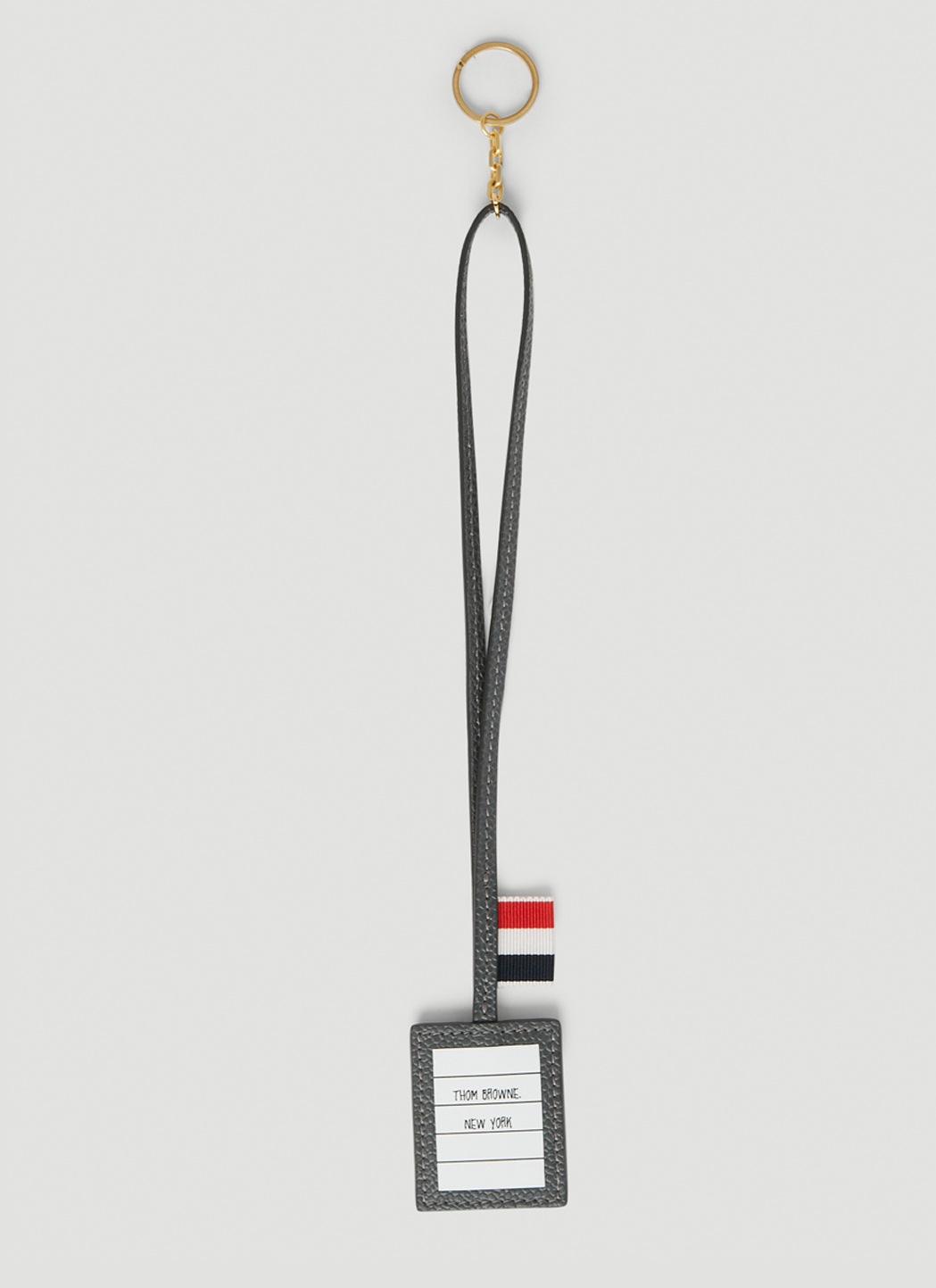 4 Bar Label Key Ring