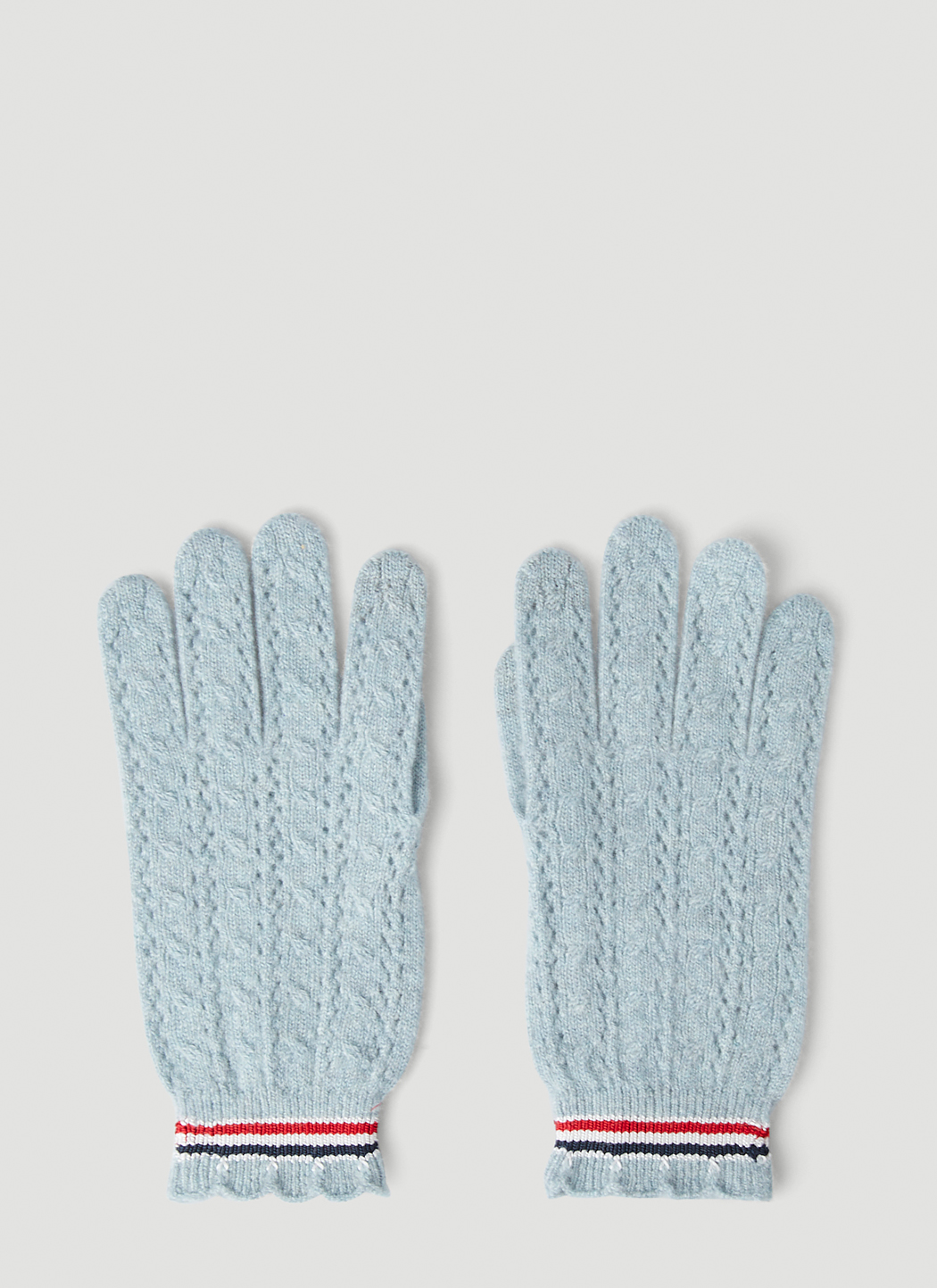 Touchscreen Pointelle Gloves