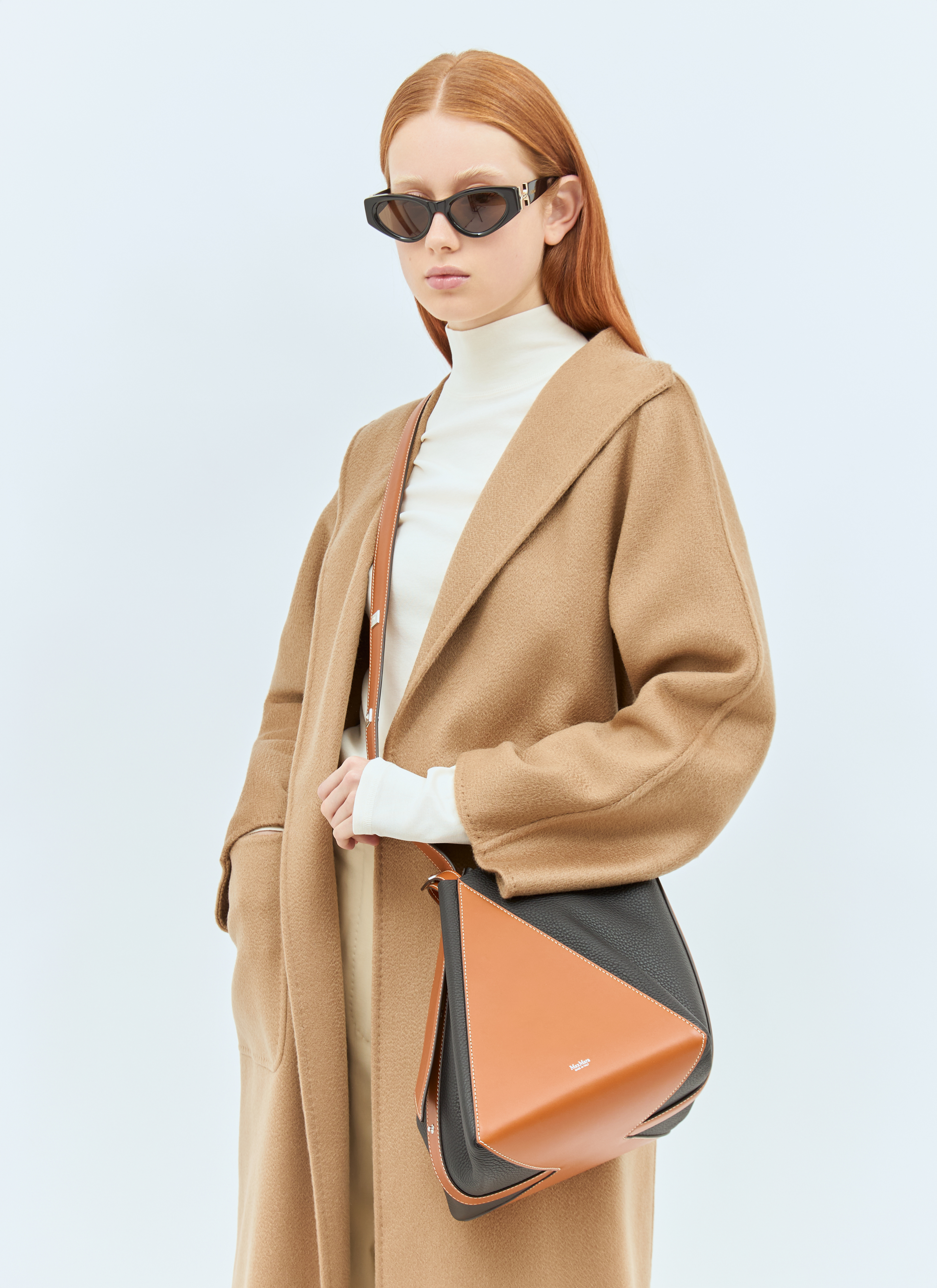 ブラウン（茶色）系 Max Mara(マックスマーラ) かごバッグ