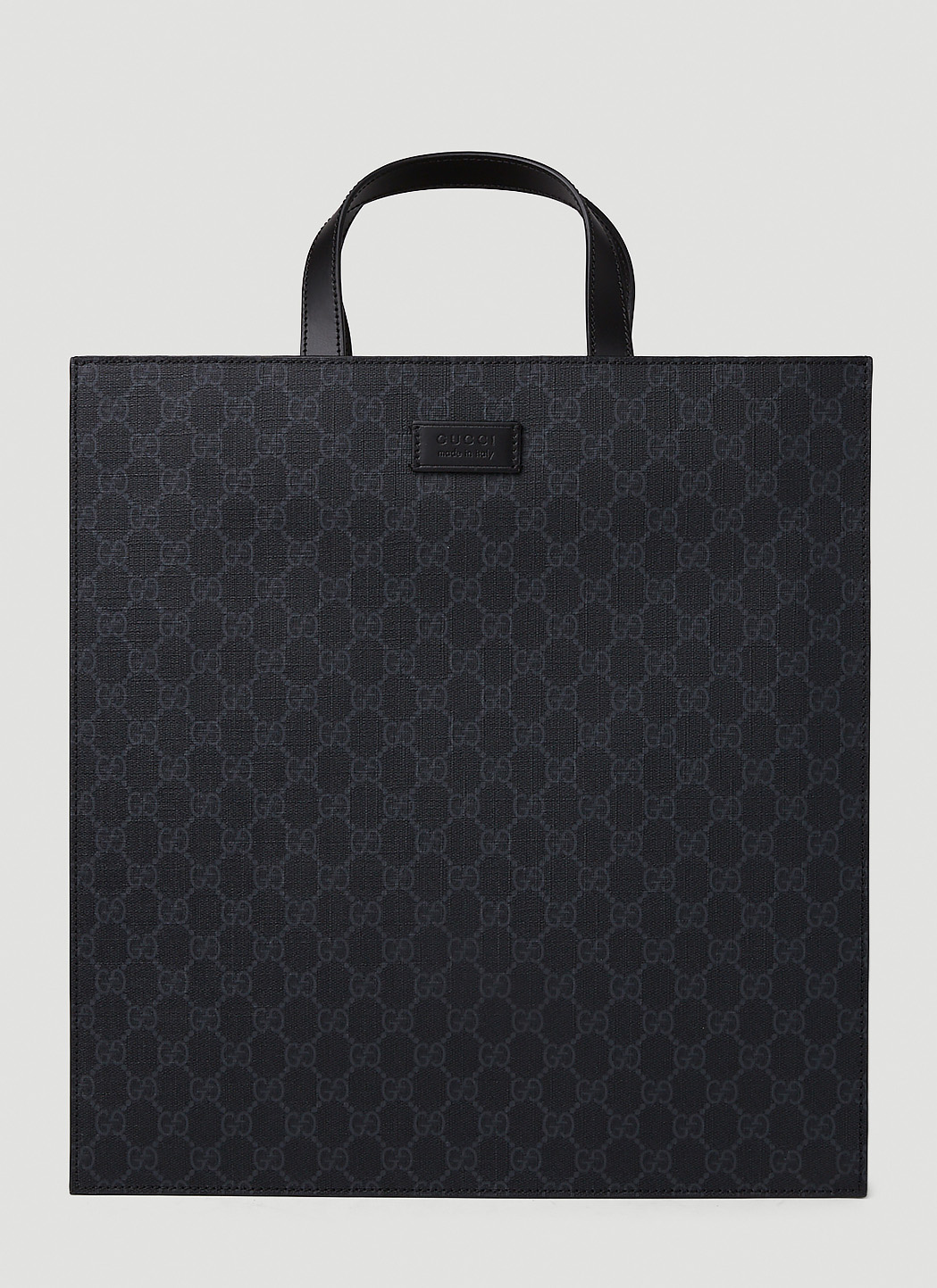 Gucci Unisex GG Supreme Tote Bag in Black