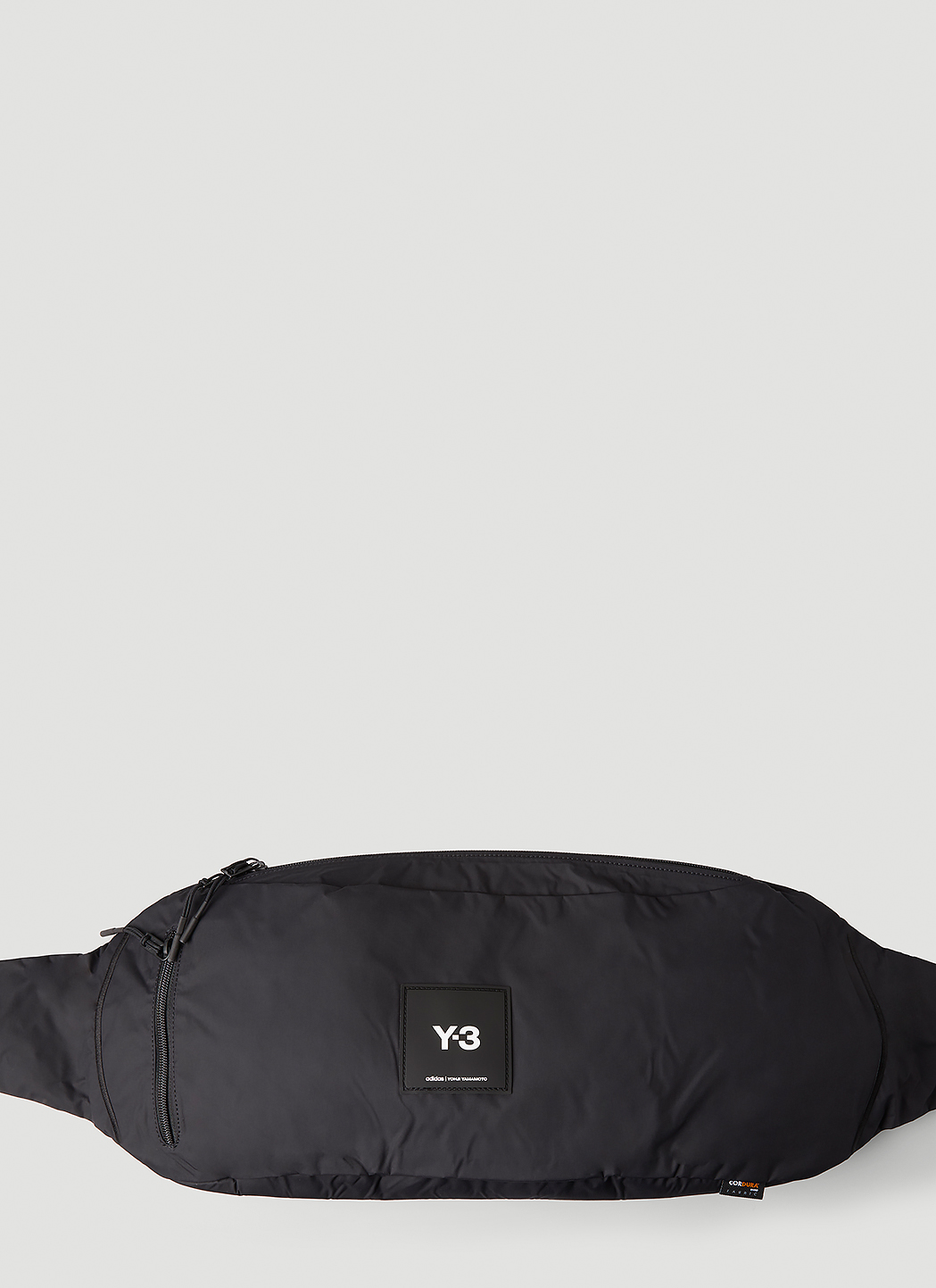 Y-3 Logo Patch Belt Bag in Black | LN-CC®