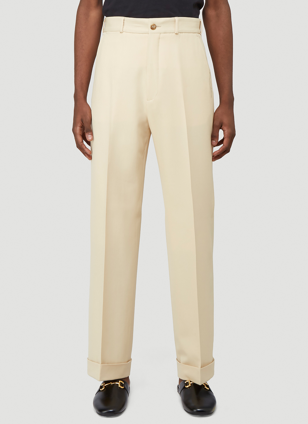 Gucci Interlocking G wide-leg trousers | Eraldo.com US
