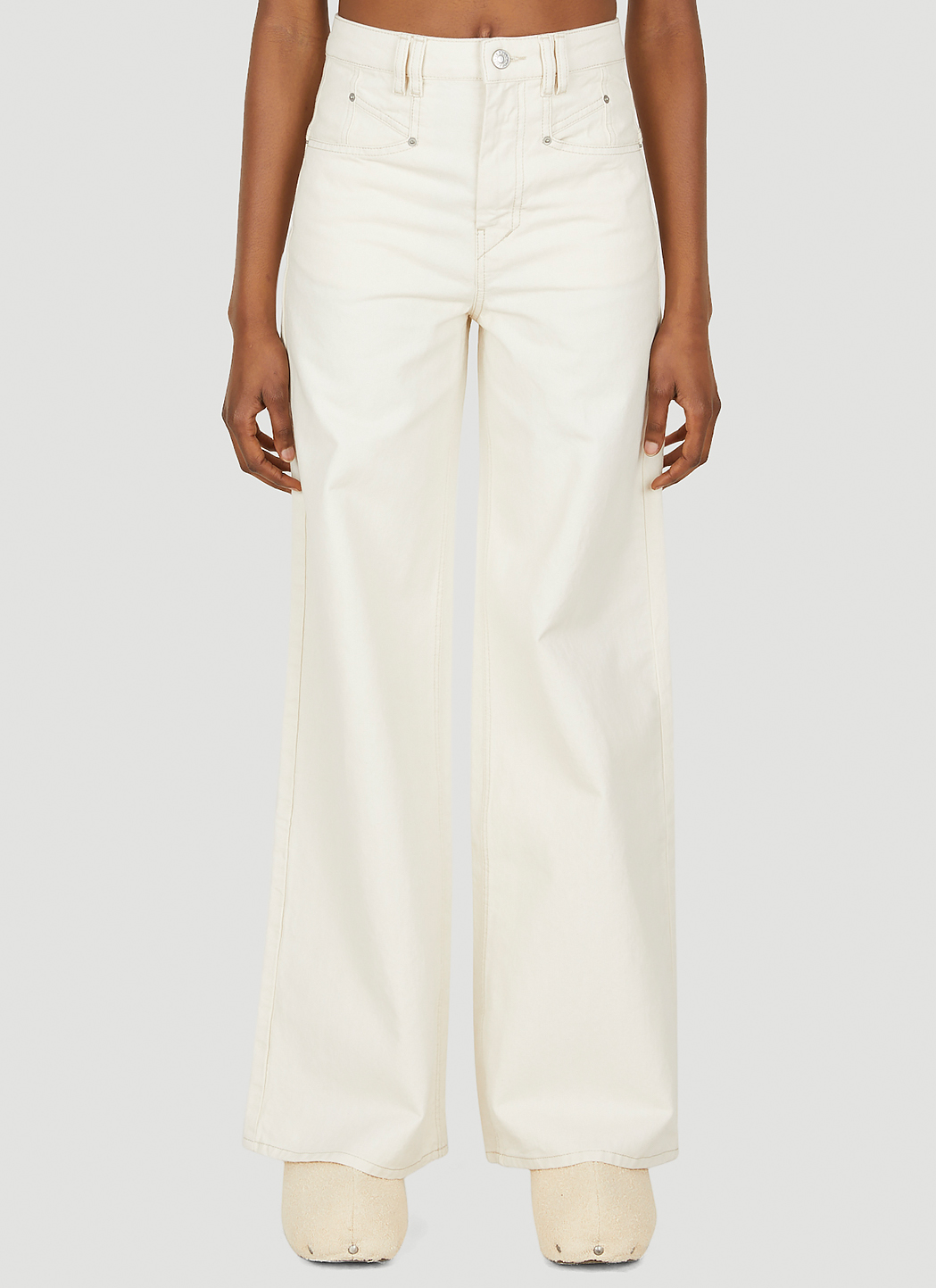 Lemony Wide Leg Jeans