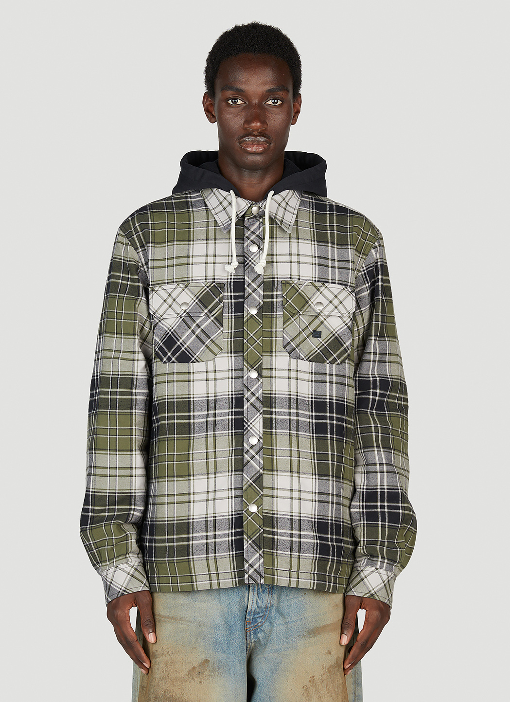 葉*鈴様 AcneStudios Double Face Shirt Jacke 葉*鈴様 AcneStudios
