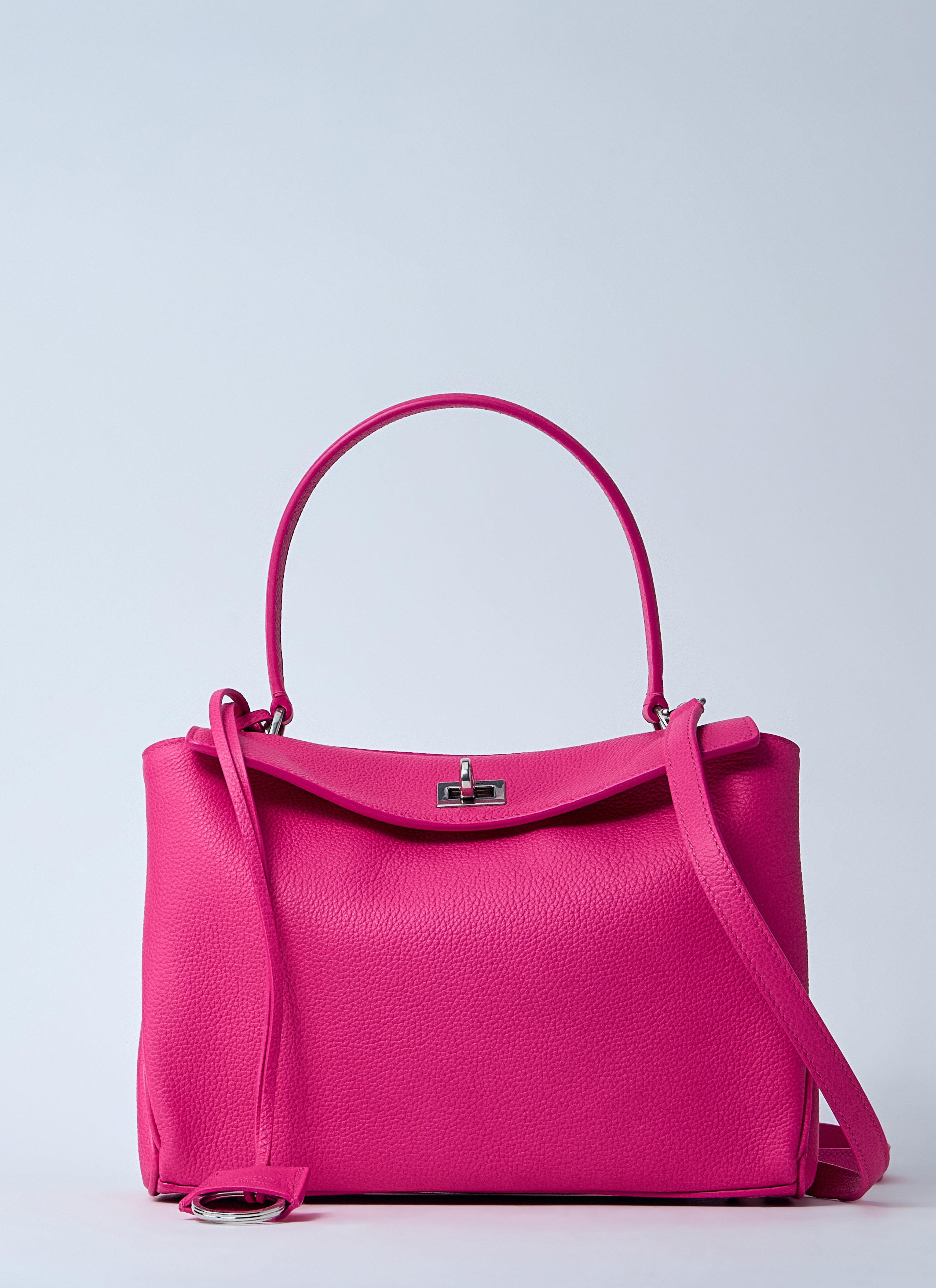 ハンドバッグ Balenciaga Powder Pink Leather Mini Rodeo Handbag Rodeo Mini leather tote bag in pink - Balenciaga | Mytheresa