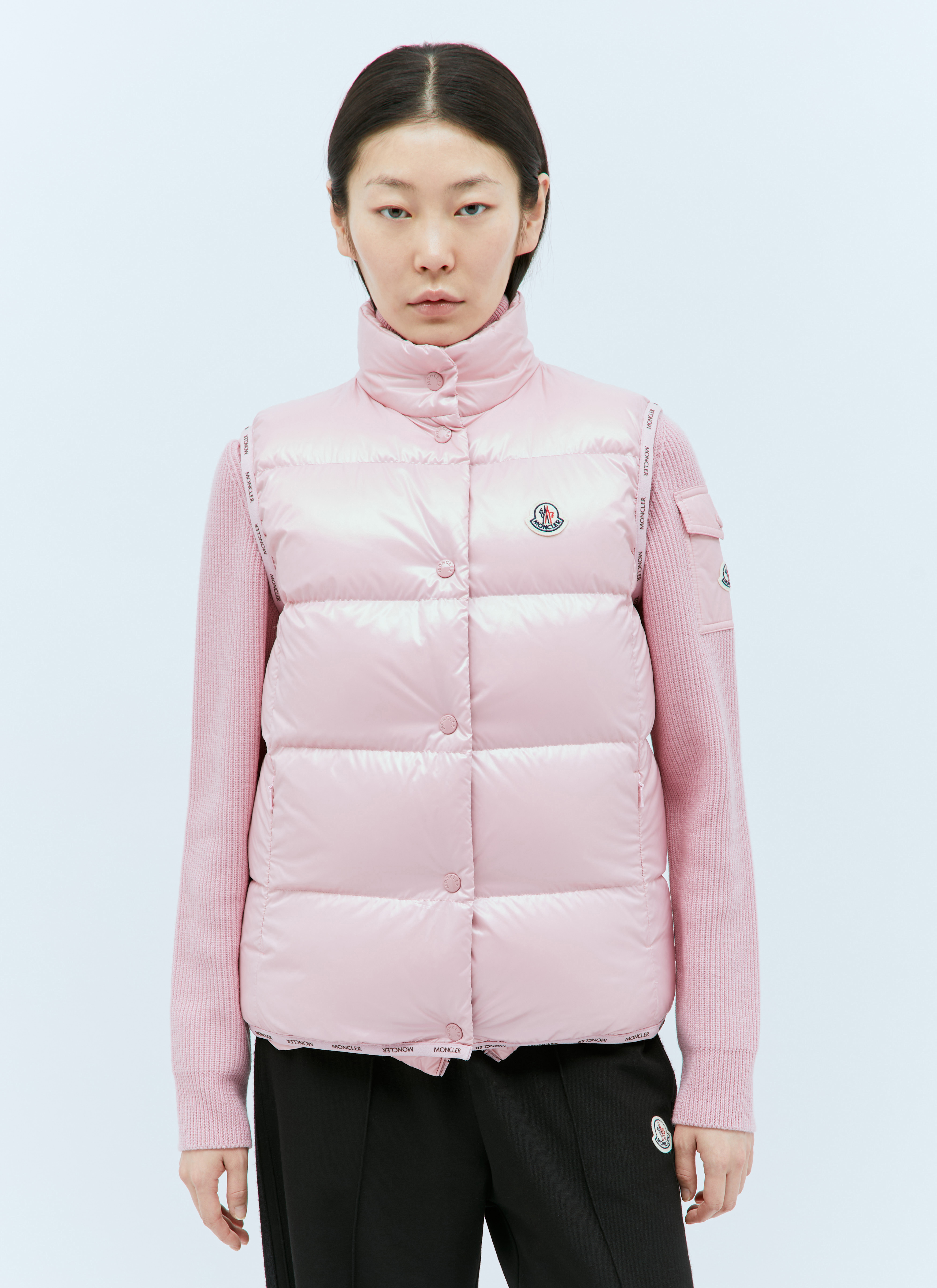 Moncler Badia Down Gilet in Pink für Damen LN-CC®