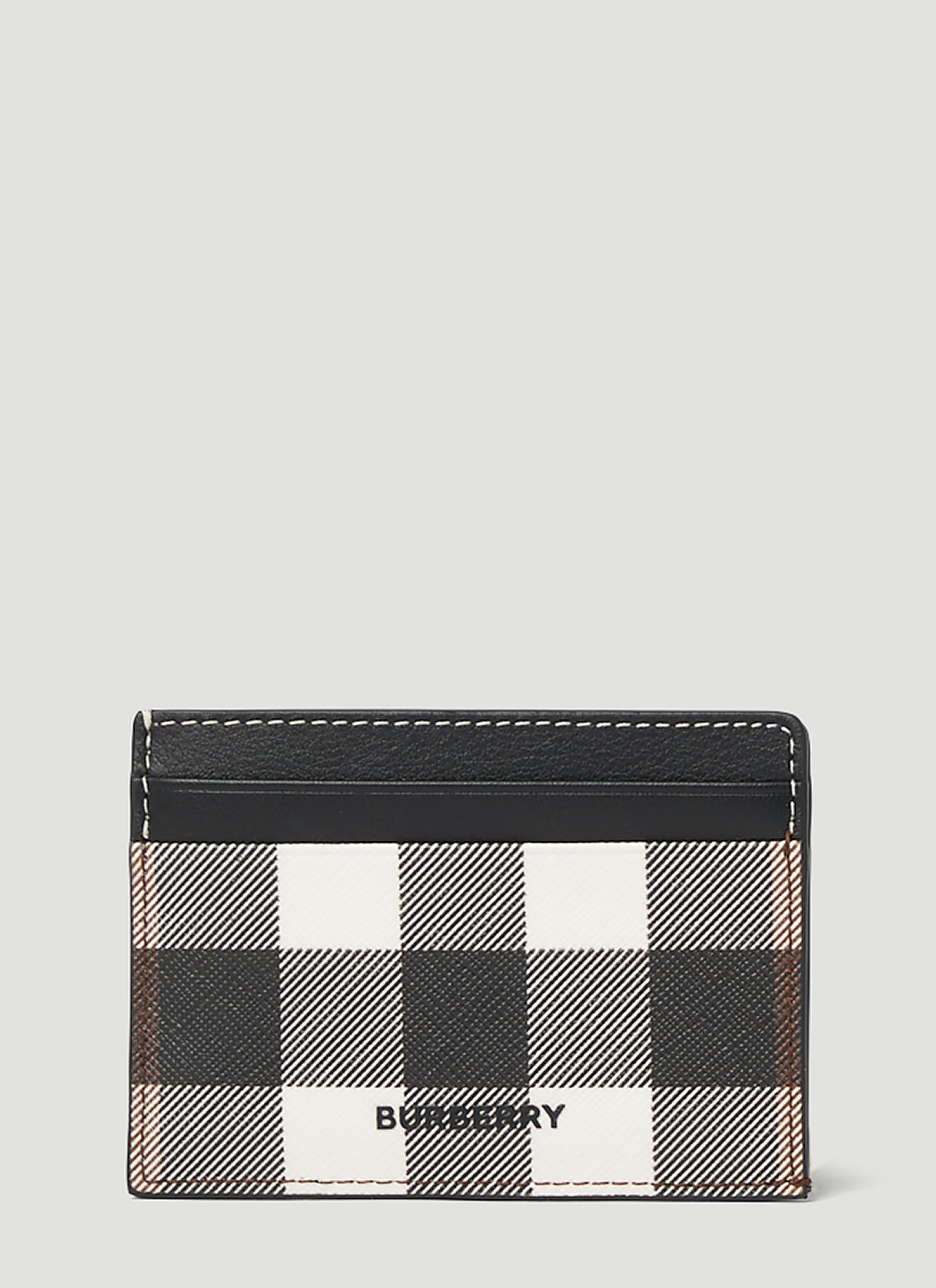 Check Motif Cardholder
