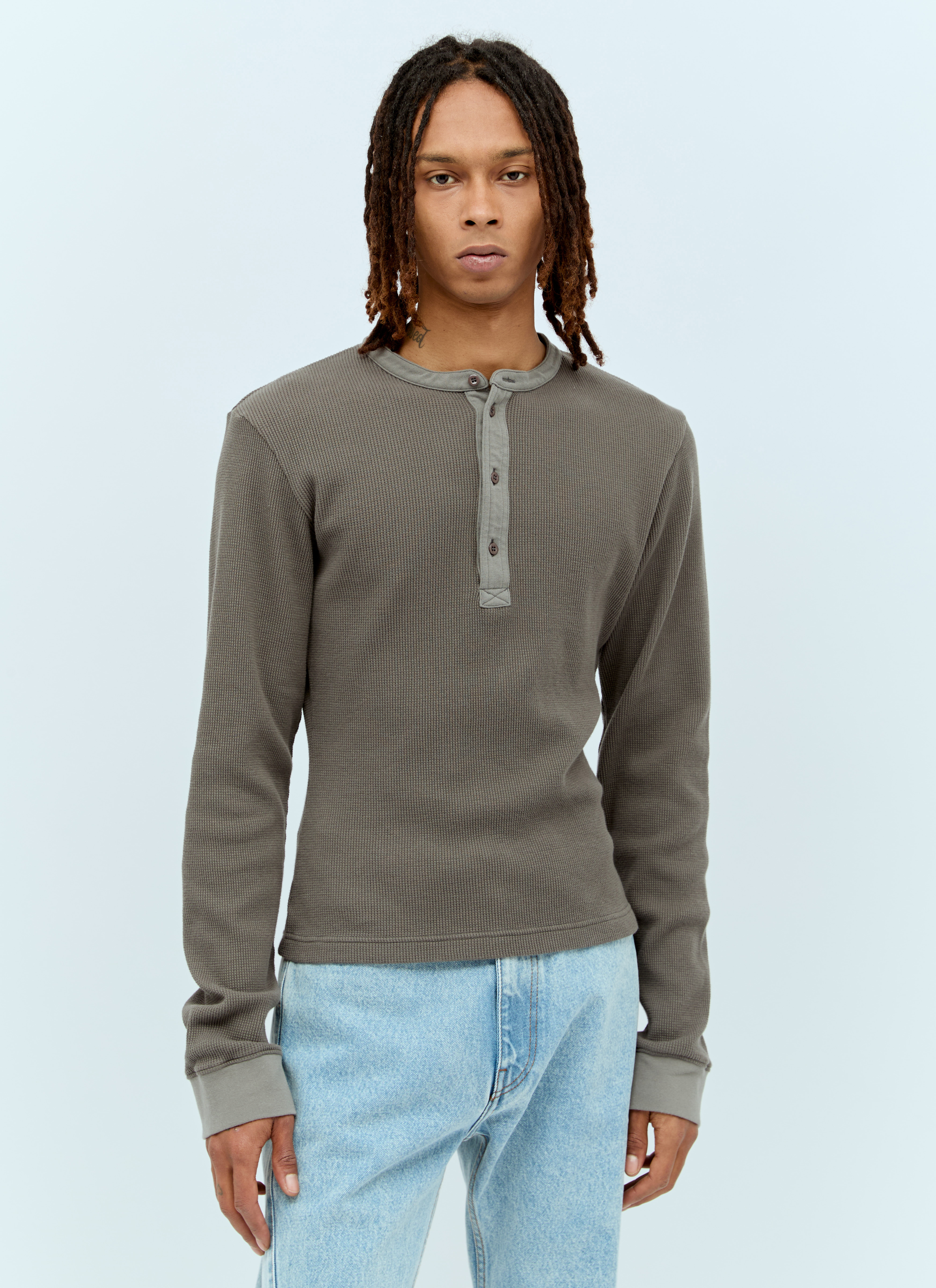 acne studios ロンT M Acne Studios Men's' Long Sleeve T-Shirt in Grey | LN-CC®