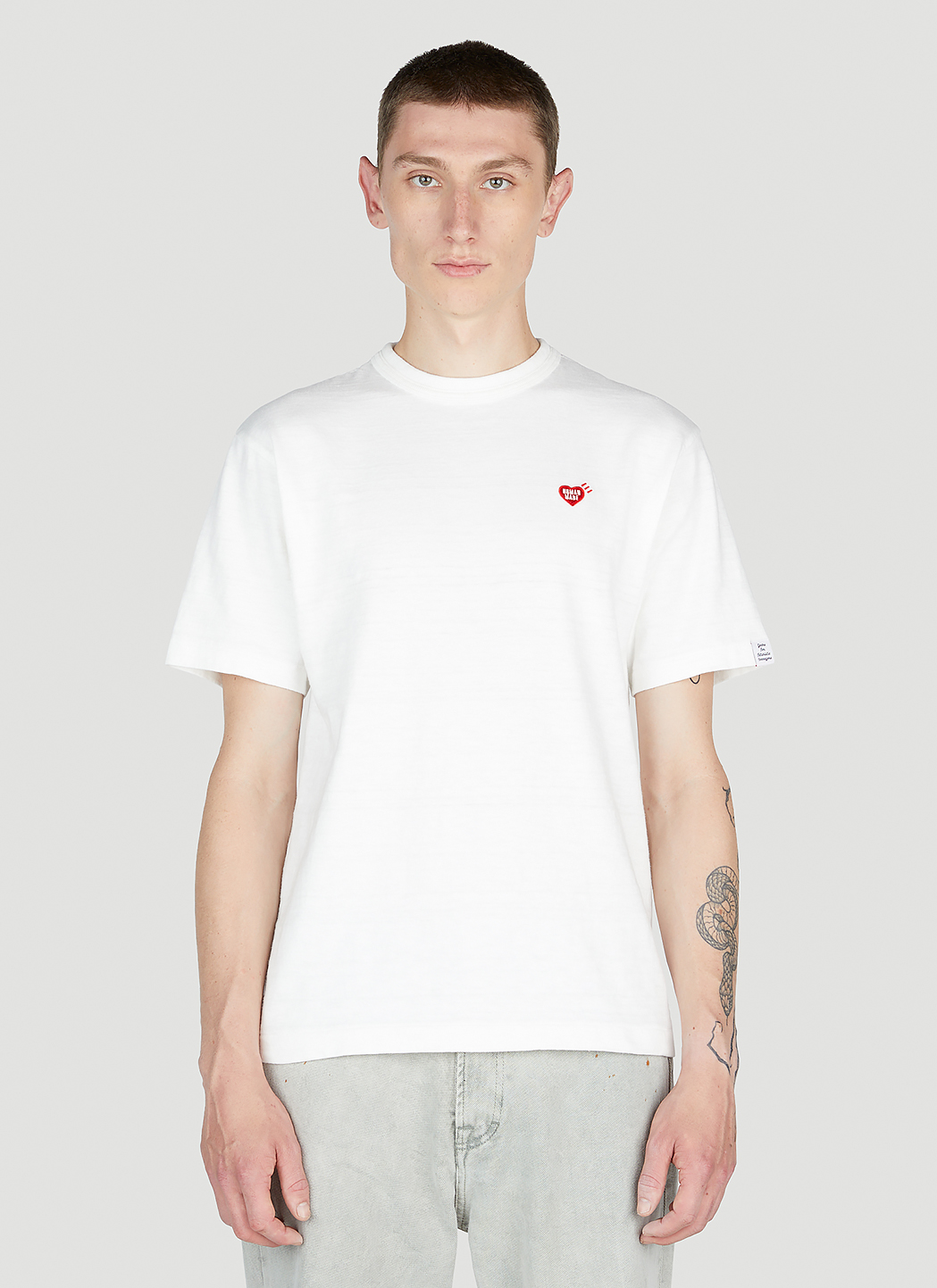 HUMAN MADE HEART BADGE T-SHIRT WHITE 3XL