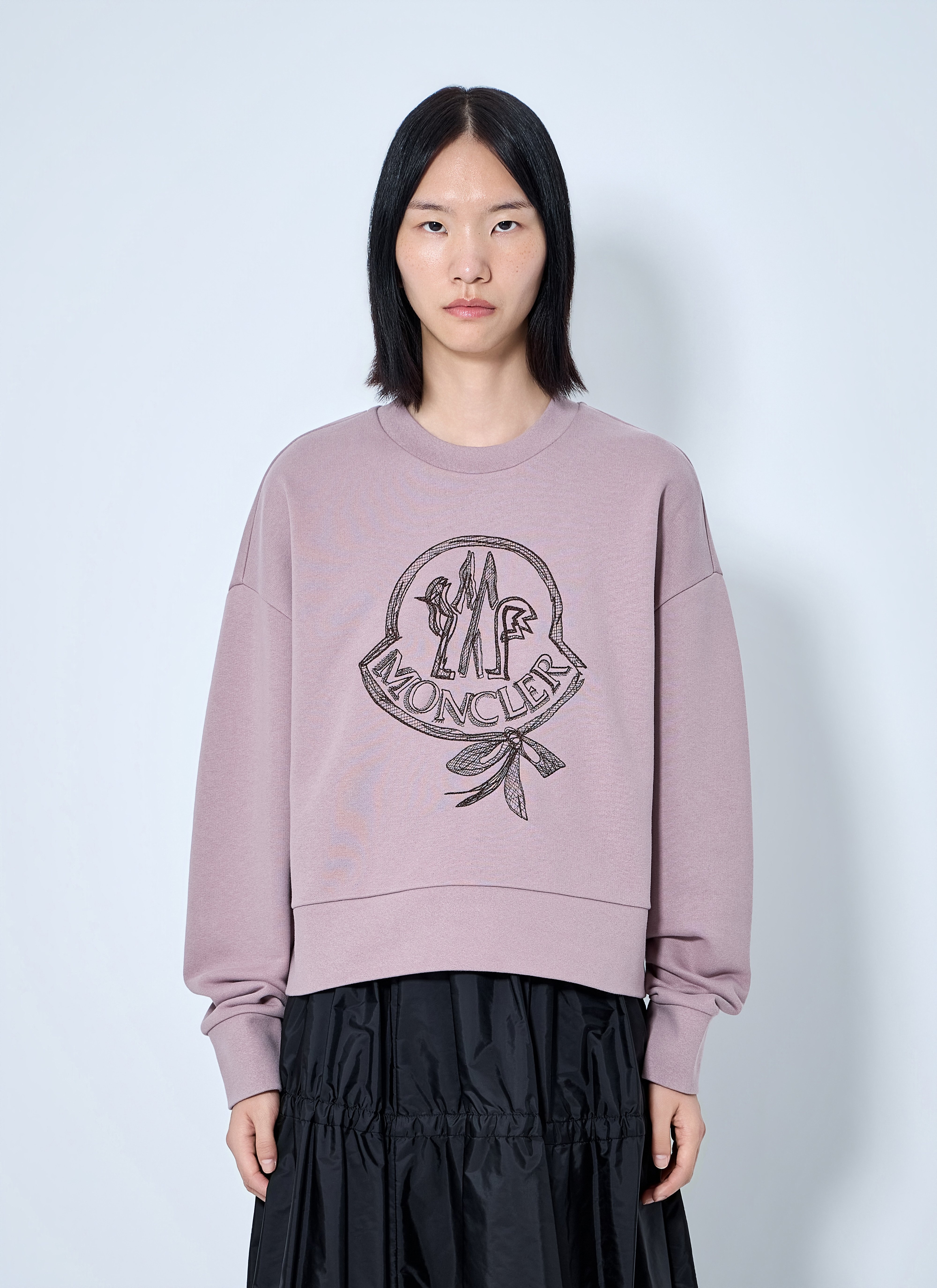 MONCLER Moncler Logo Embroidered Sweatshirt