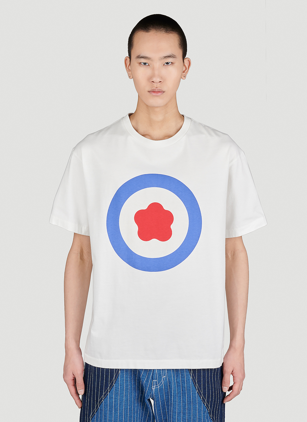 Kenzo Men's' Target T-Shirt in White | LN-CC®