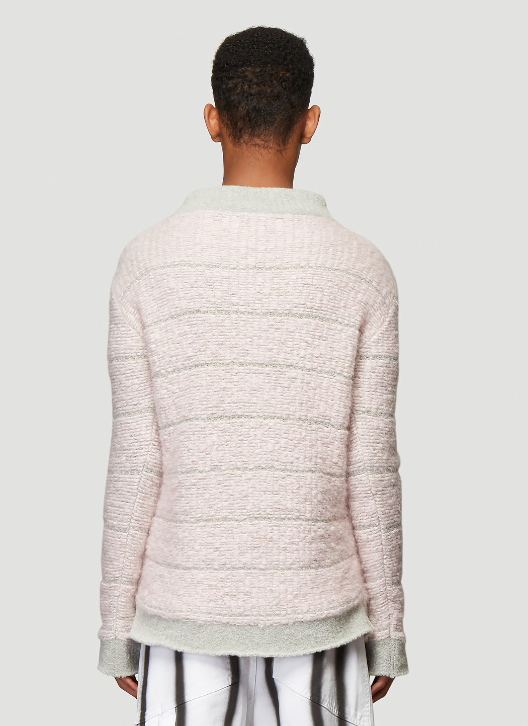 Eckhaus Latta VIP Knit Sweater in Pink | LN-CC