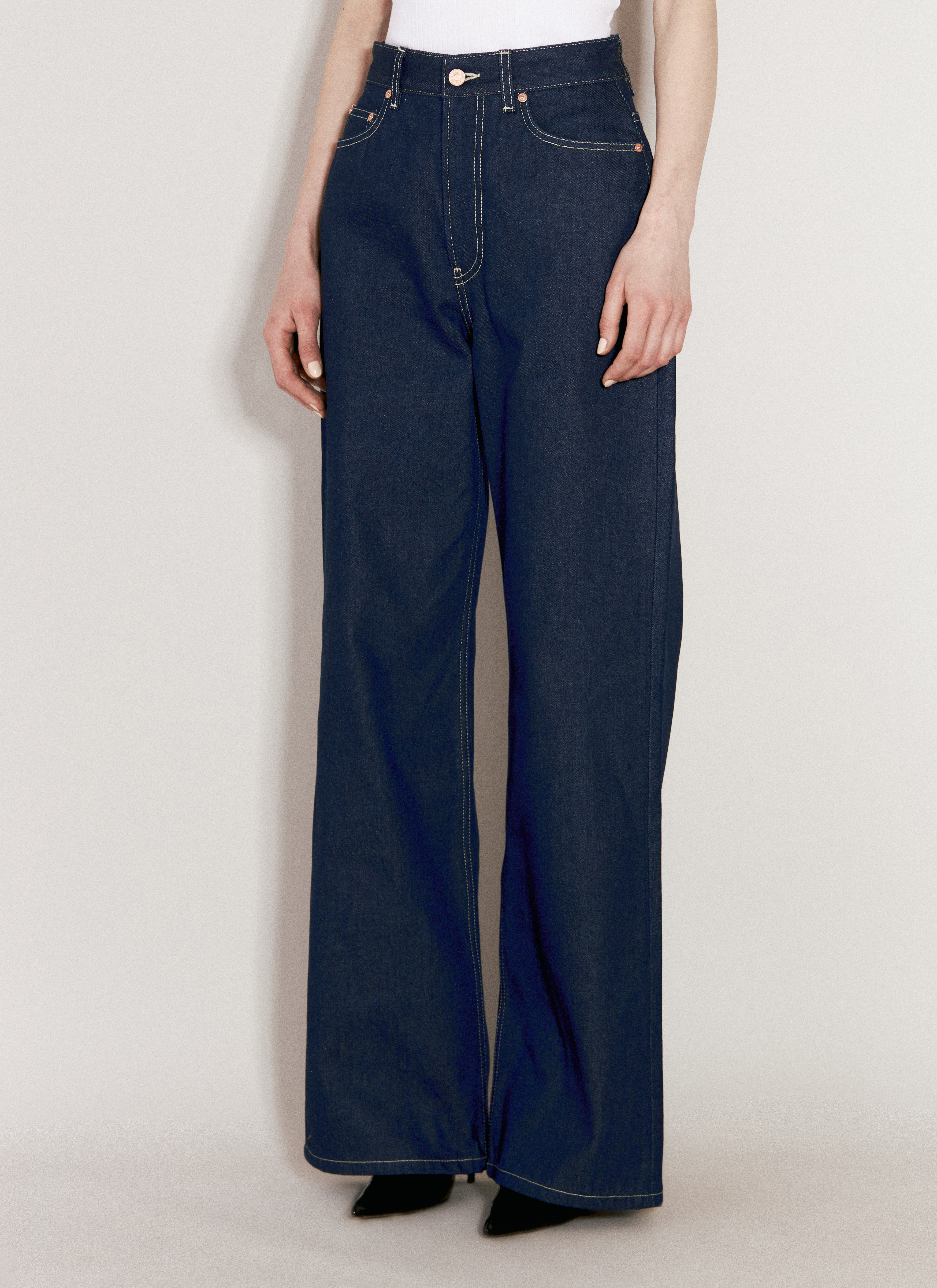 Jean Paul Gaultier Conical Jeans in Blue für Damen | LN-CC®