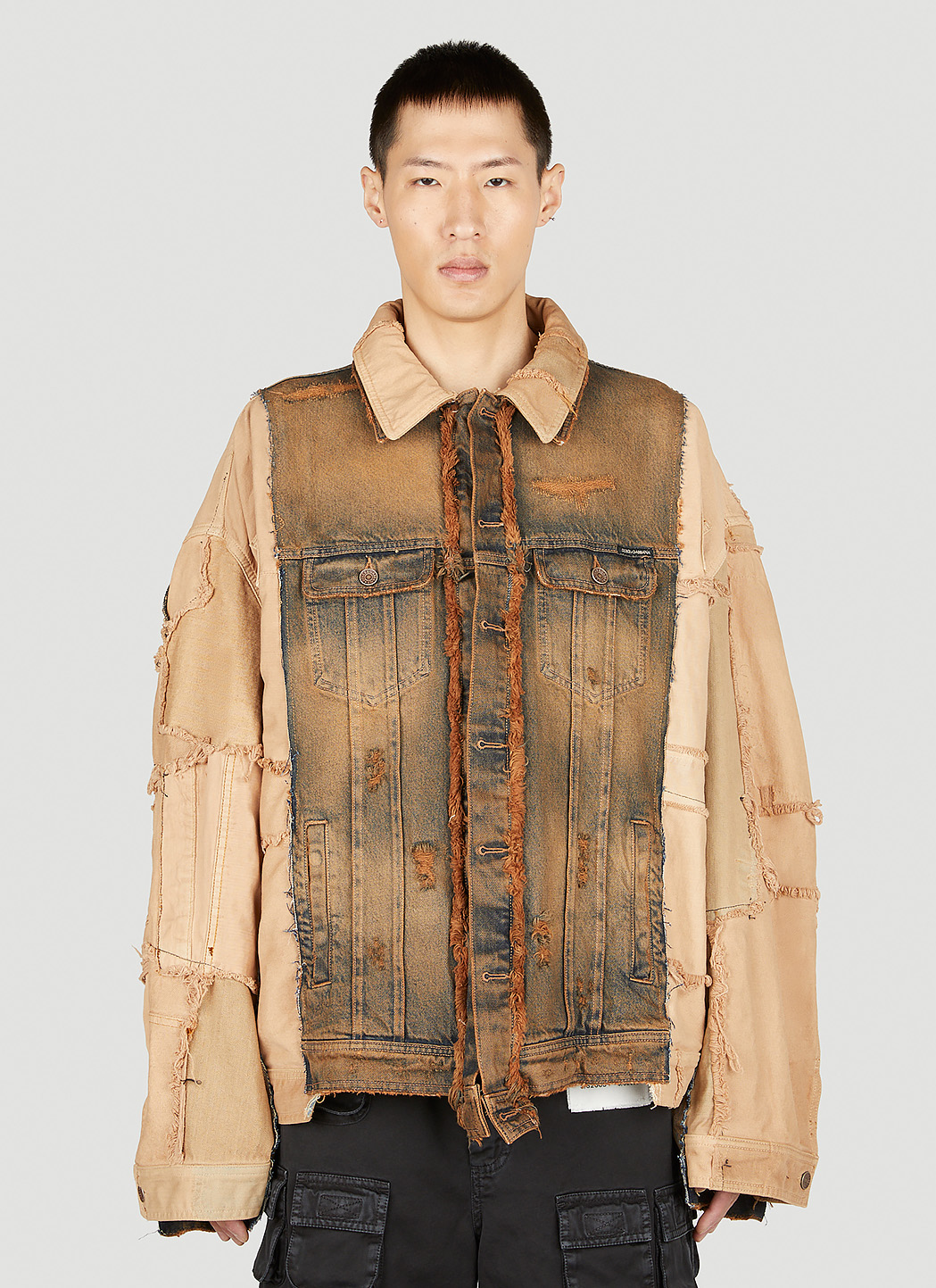 Dolce&Gabbana Distressed Denim Jacket