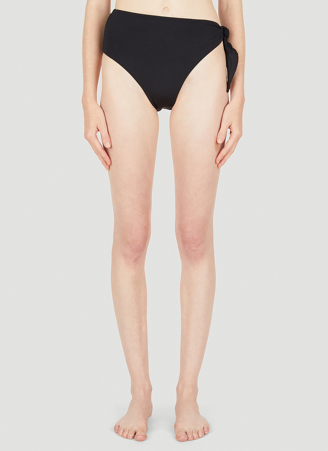 Asymmetrical Tie Bikini Bottoms