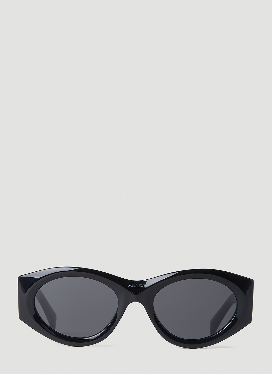 Geometric Round Frame Sunglasses