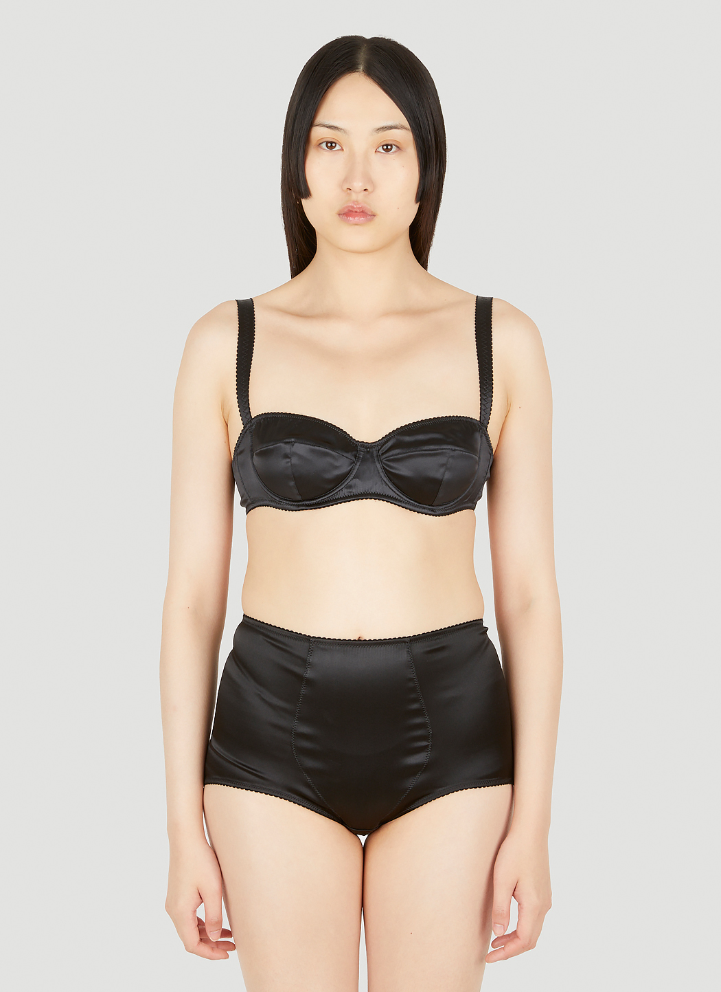 Dolce&Gabbana Satin Balconette Bra