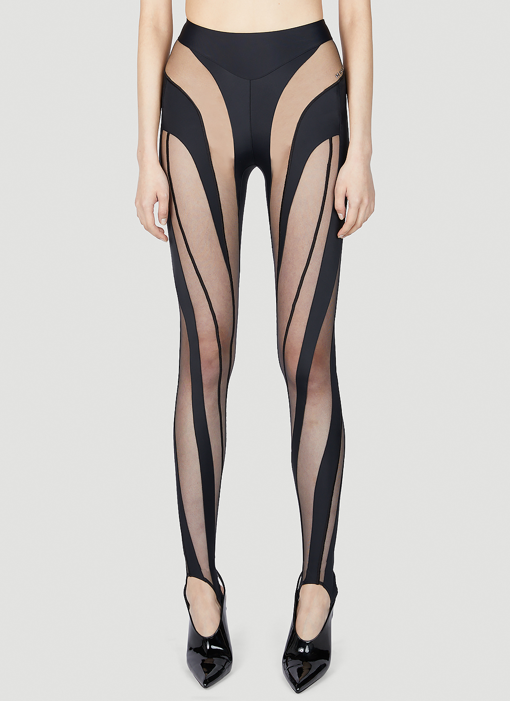 Cut Out Illusion Leggings
