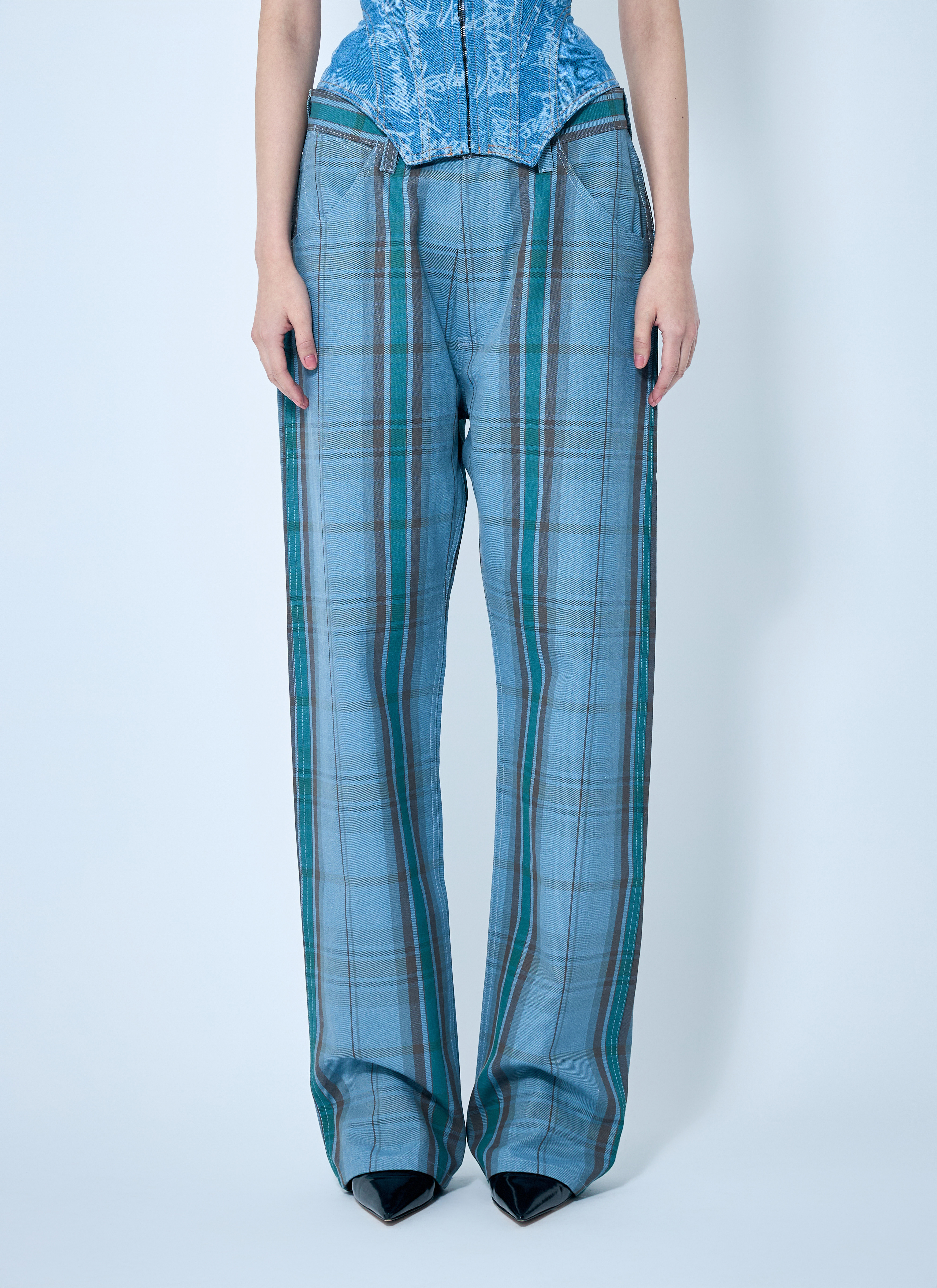 Vivienne Westwood Women's' Baggy Pants in Blue | LN-CC®
