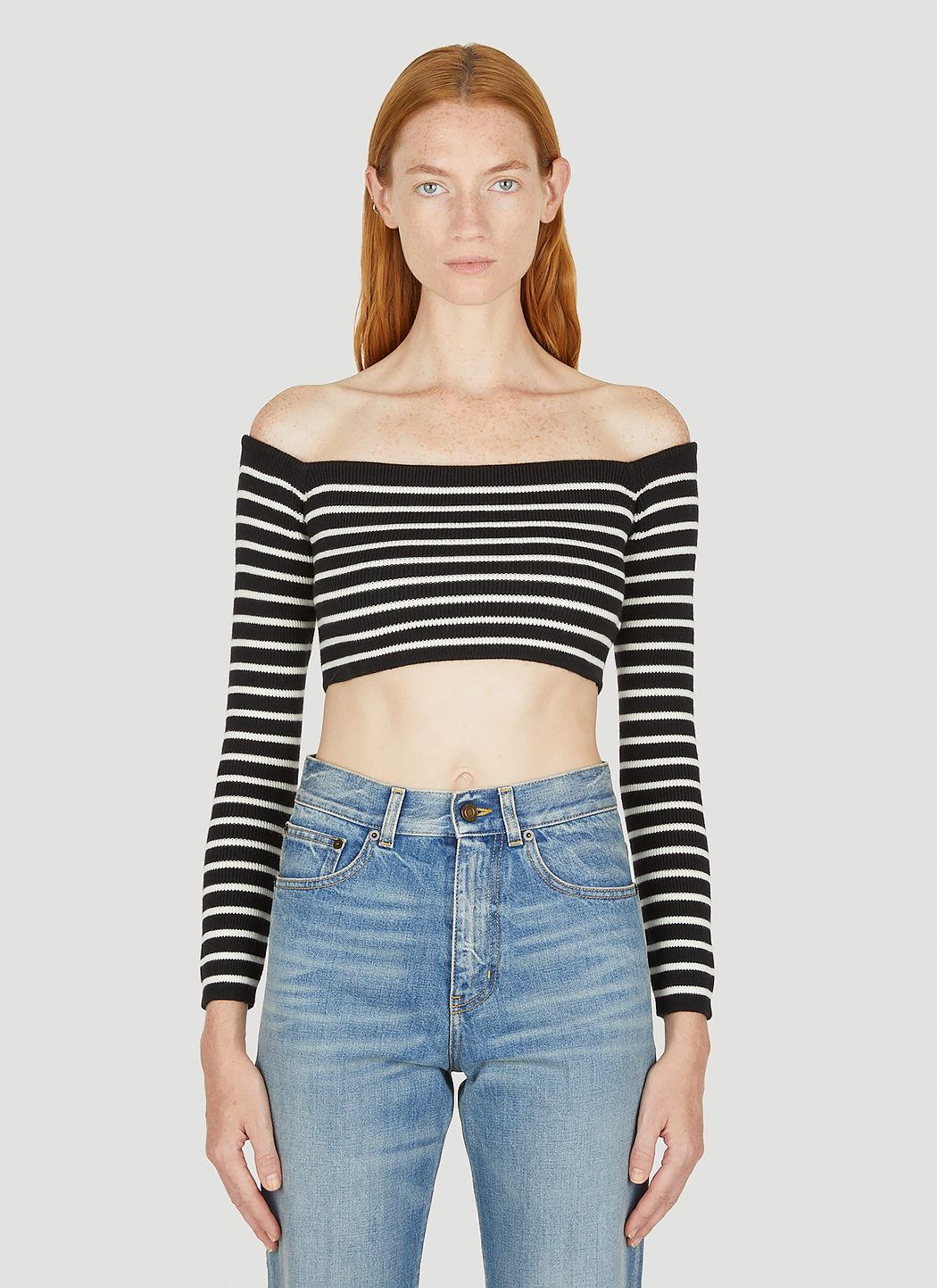 Striped Knit Top