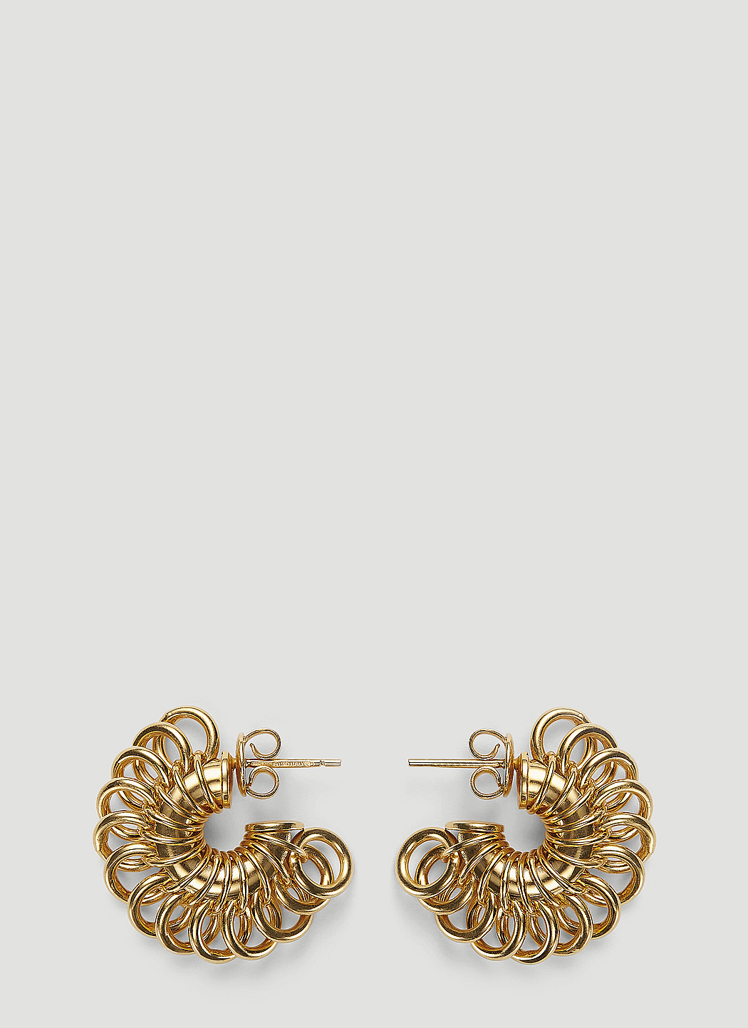 Disc Hoop Earrings