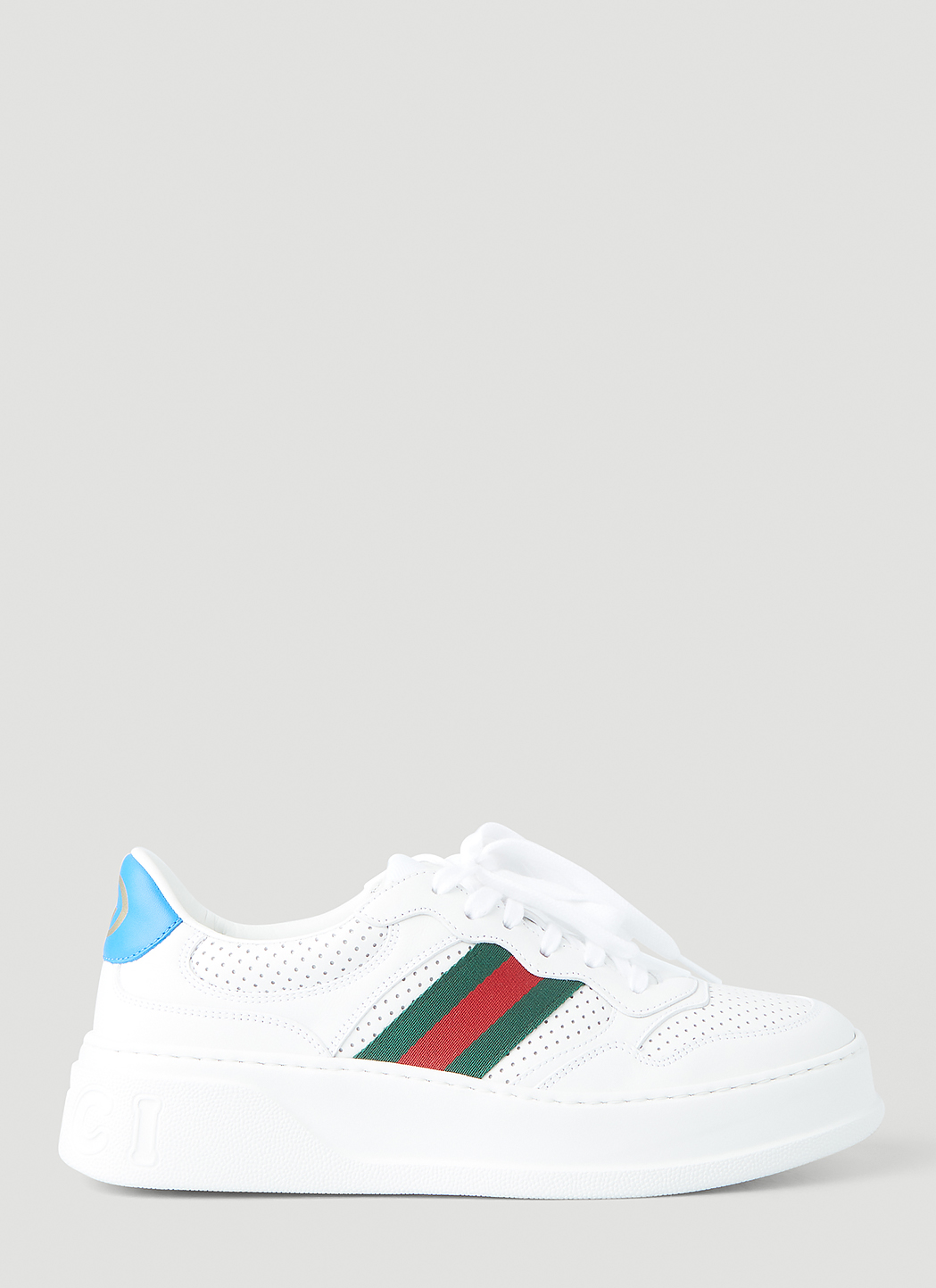 スニーカー GUCCI Woman Sneakers White 785452AADHW 9573 Women's Gucci Ace sneaker with Web in white leather | GUCCI® US