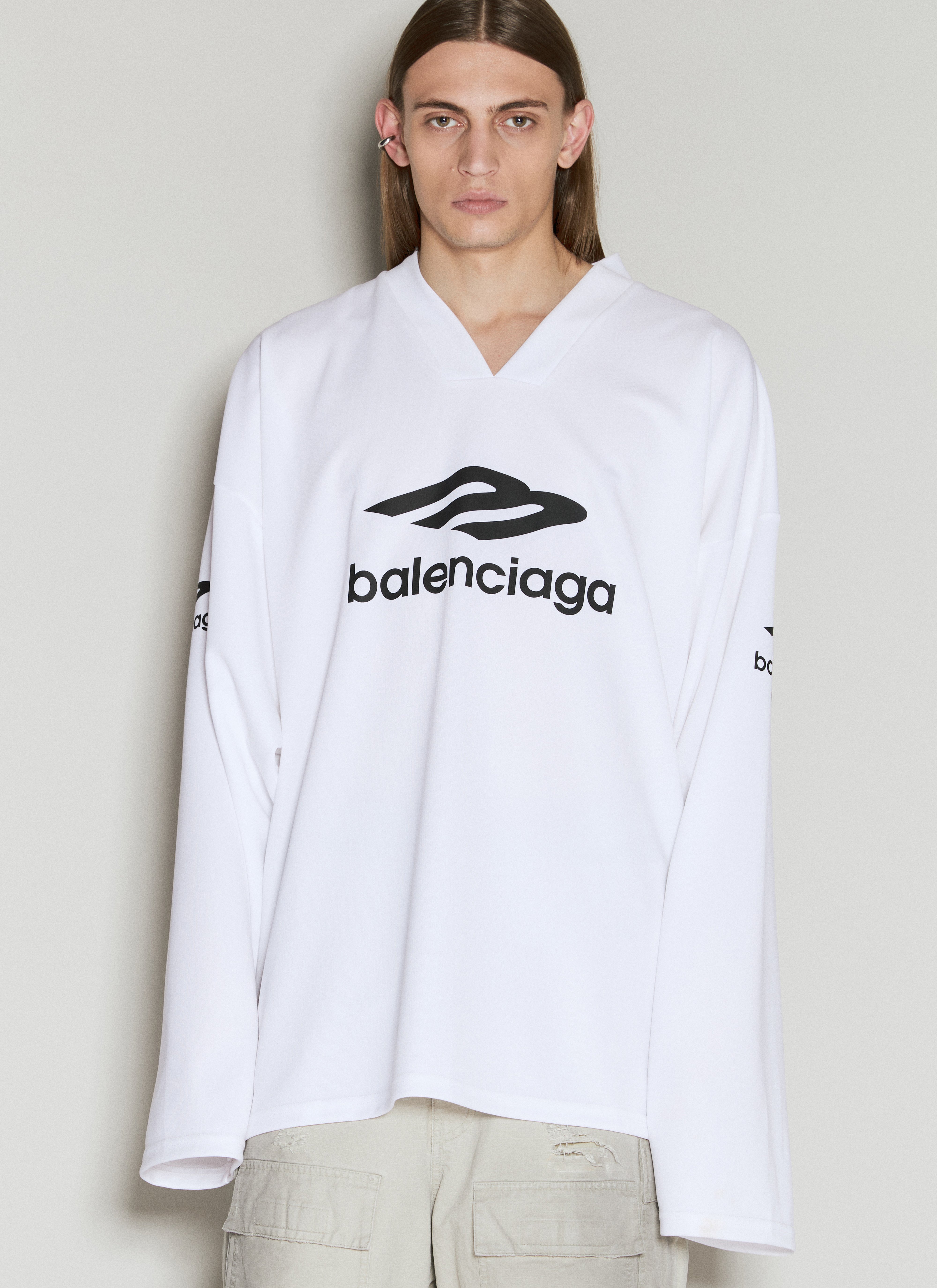 【関税&送料込】Balenciaga Ski 3B Sports Icon T-Shirt T-shirt Balenciaga 3B Sports Icon Ski T-Shirt 779988-TPVQ5