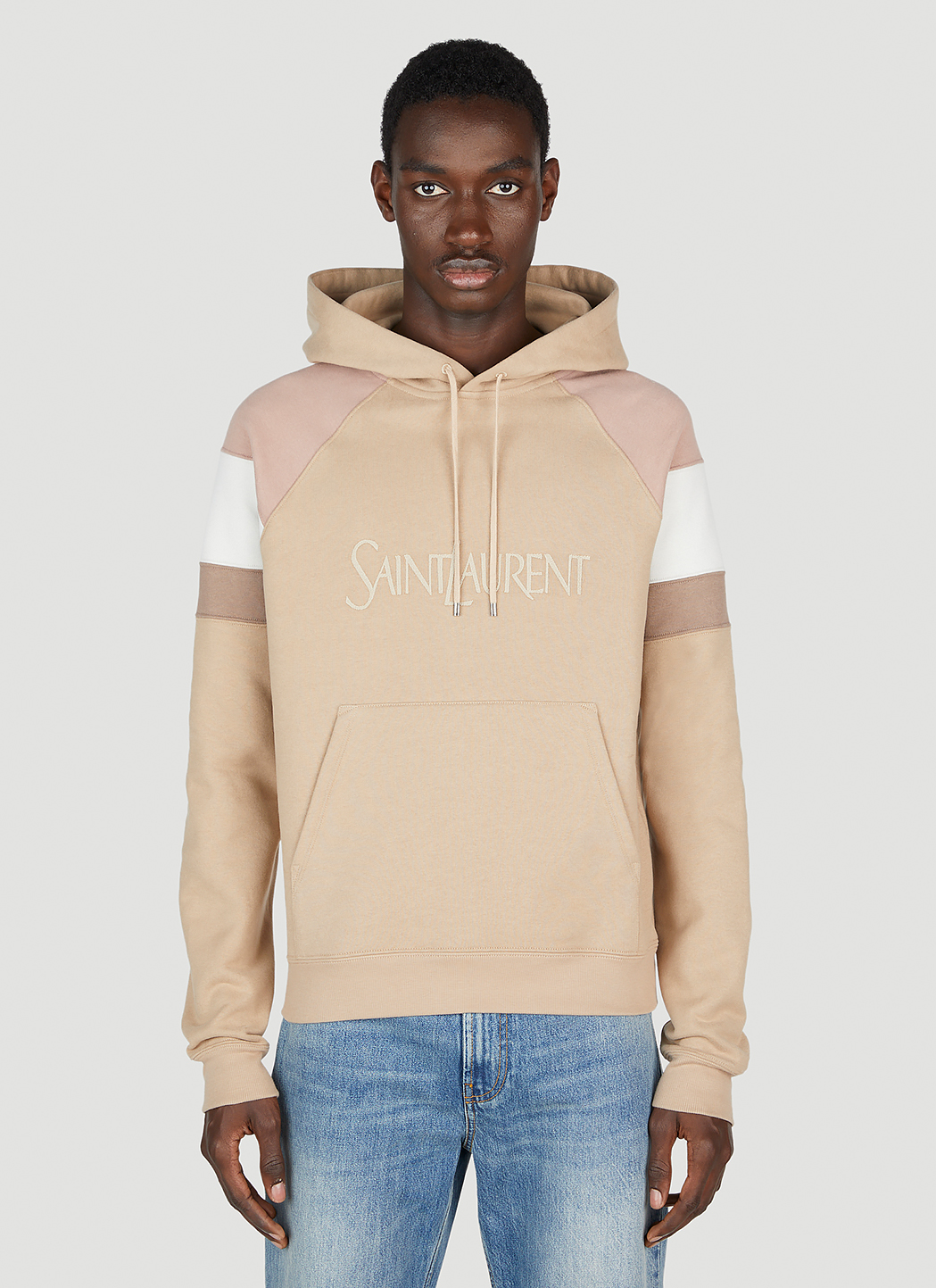 Logo Embroidery Hooded Sweatshirt