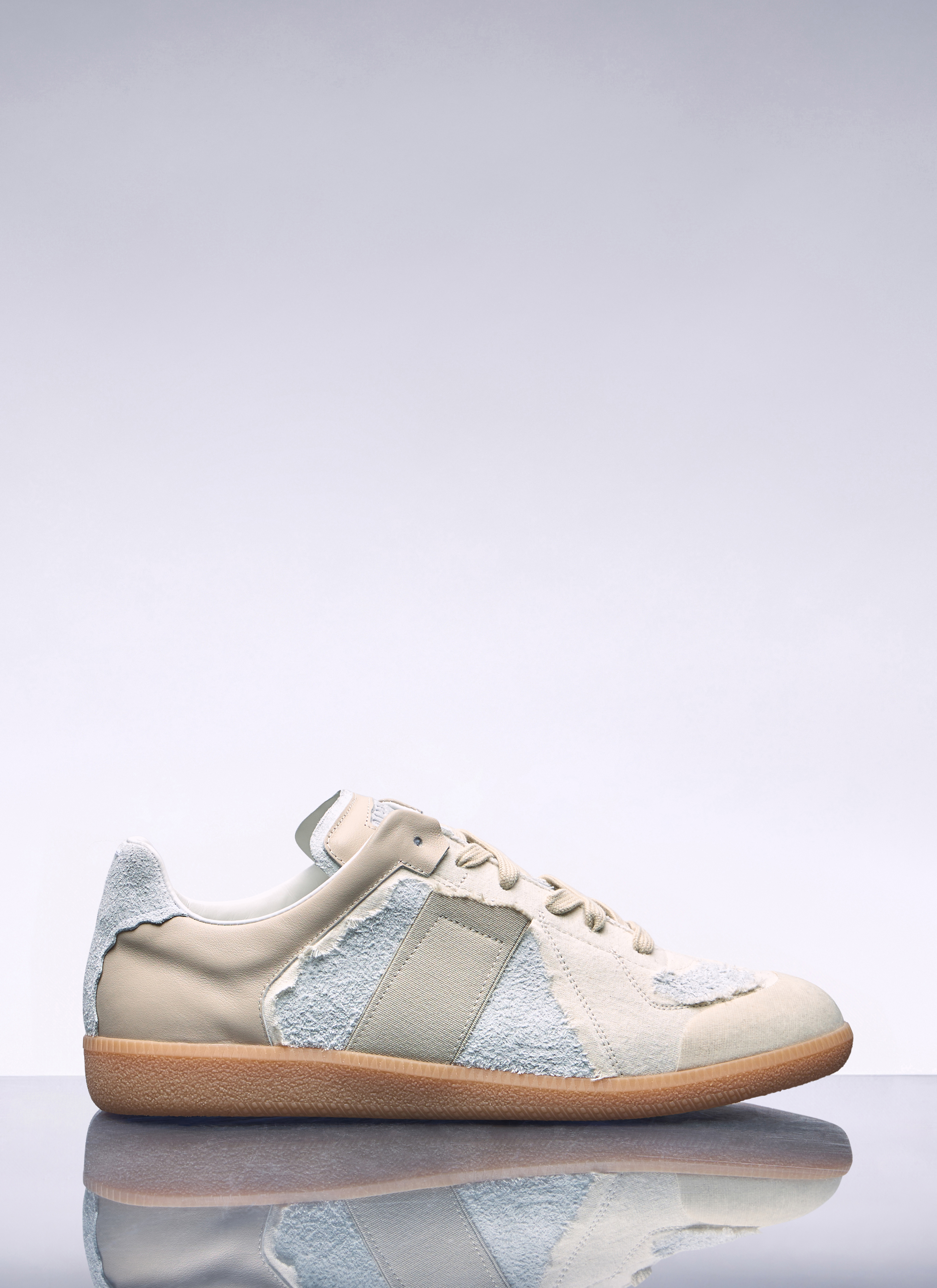 Maison Margiela Women's' Replica Inside-Out Sneakers in Beige | LN-CC®