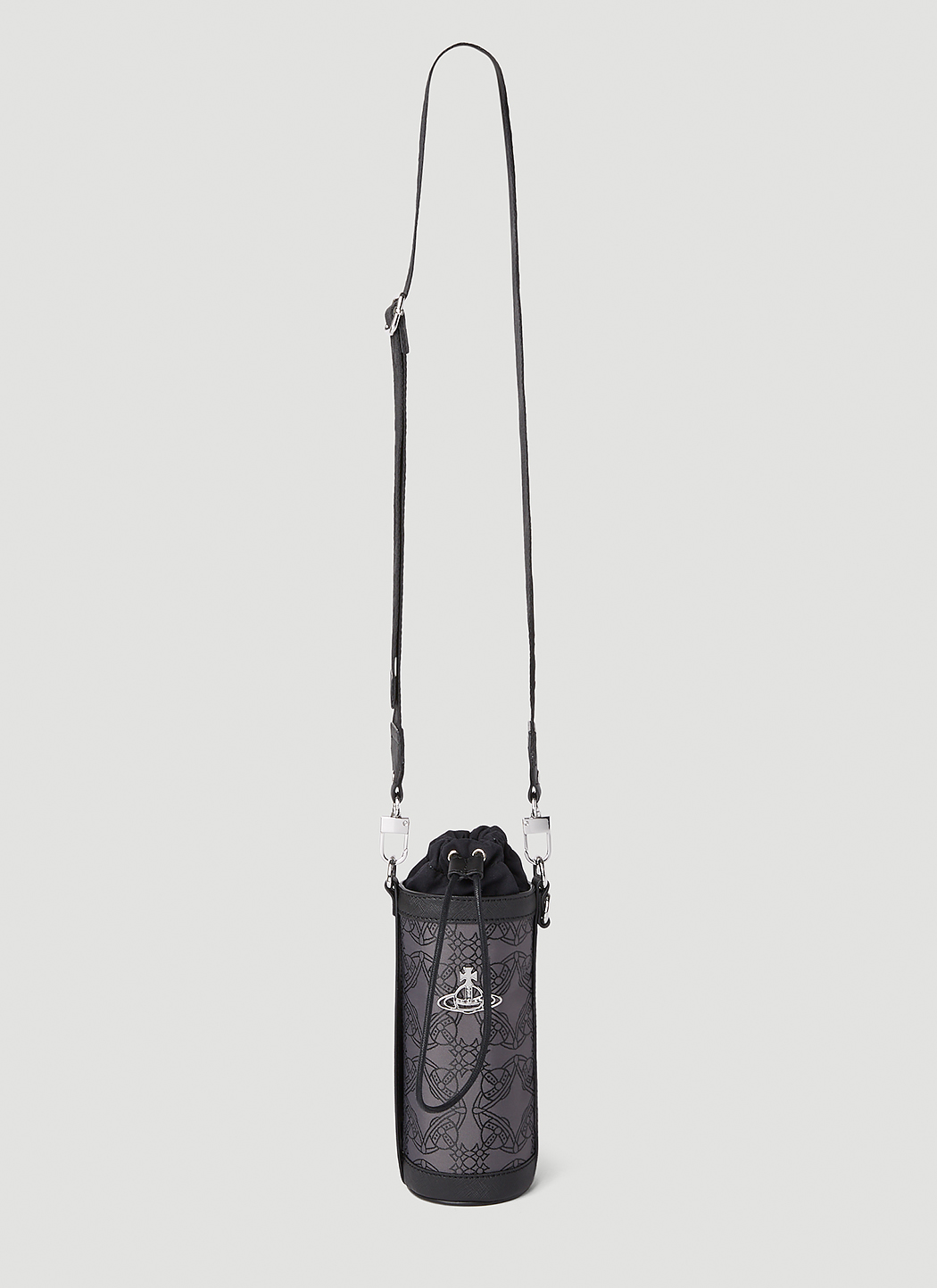 Vivienne Westwood JACQUARD ORBORAMA PHONE CROSSBODY BAG UNISEX