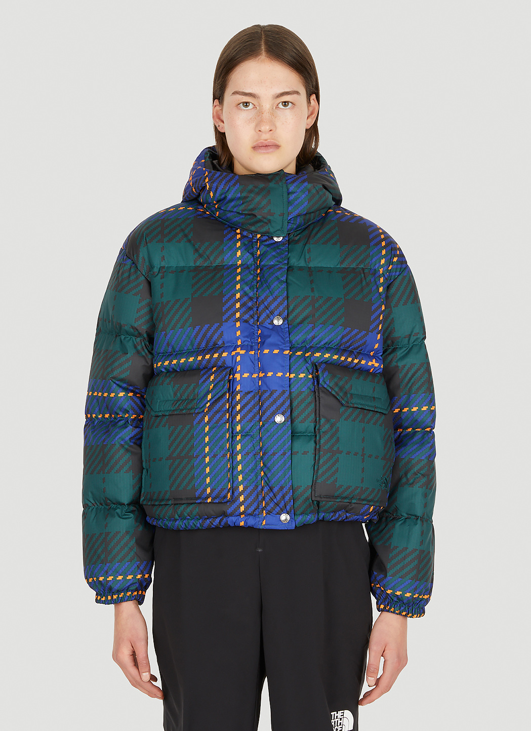 Halfdome Plaid Puffer Jacket