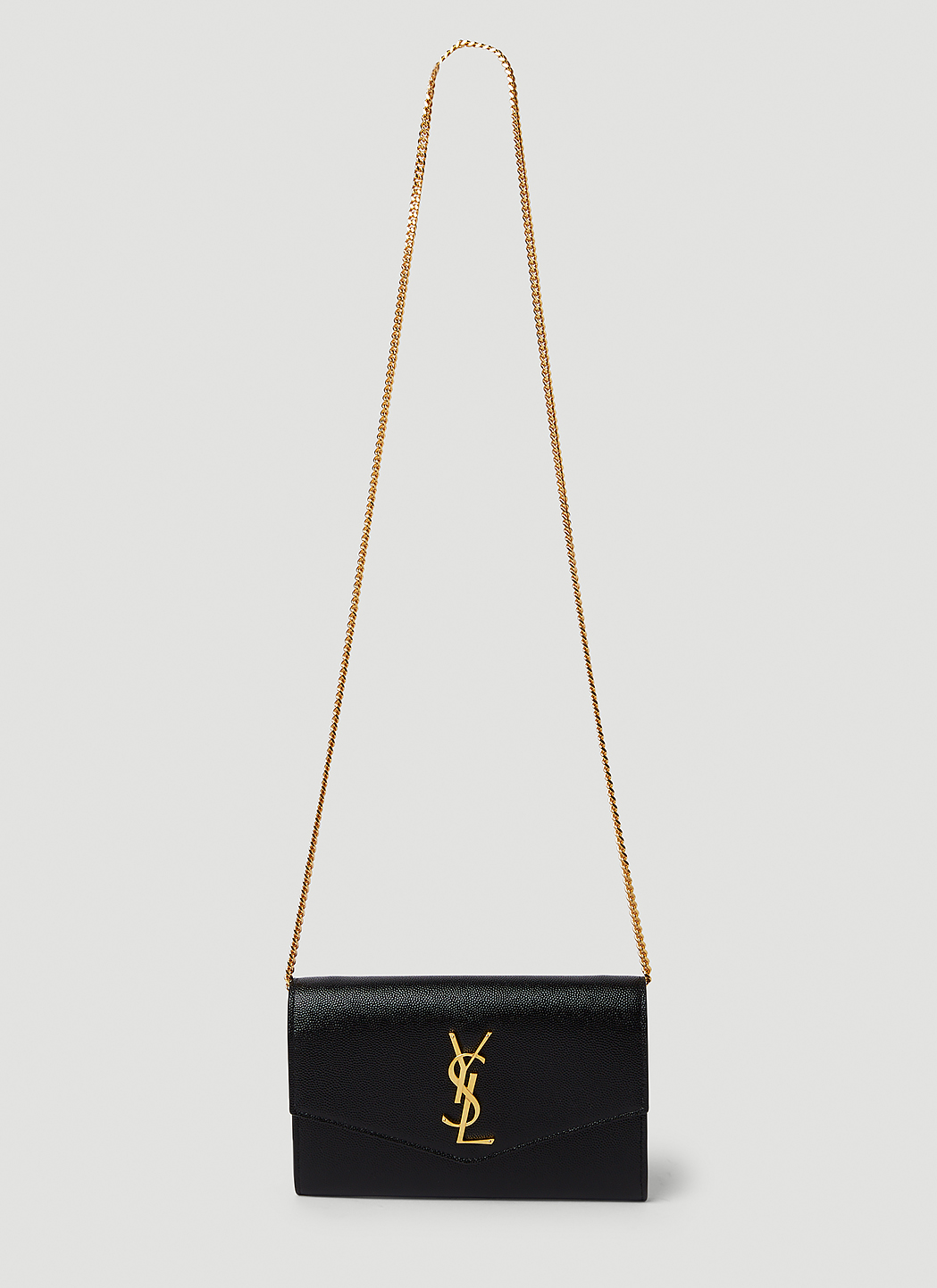 SAINT LAURENT Monogram Envelope Clutch Bag