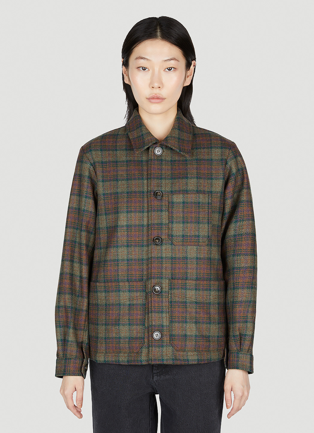 Julia Check Jacket
