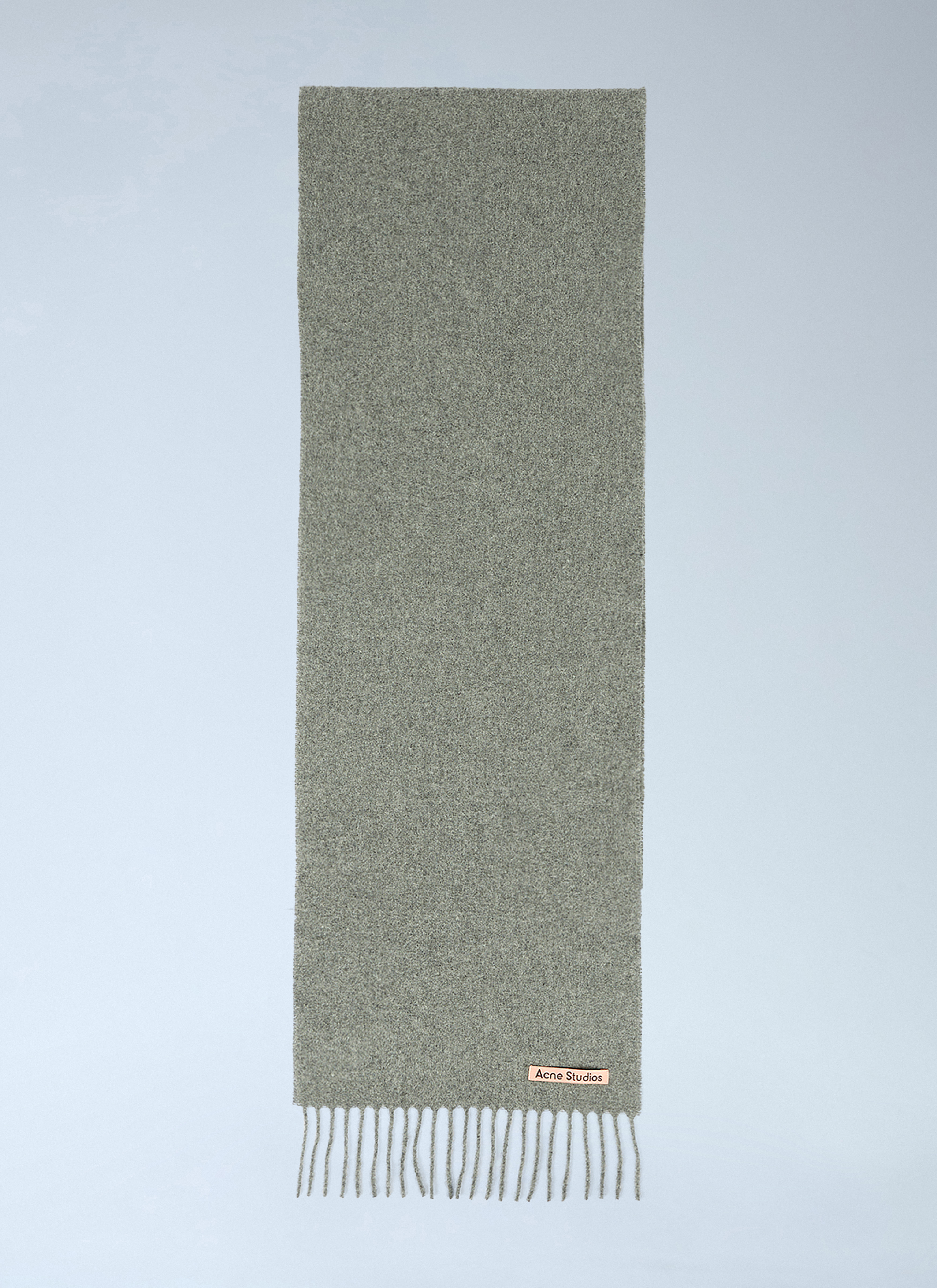 Acne Studios Acne Studios Skinny Fringe Wool Scarf