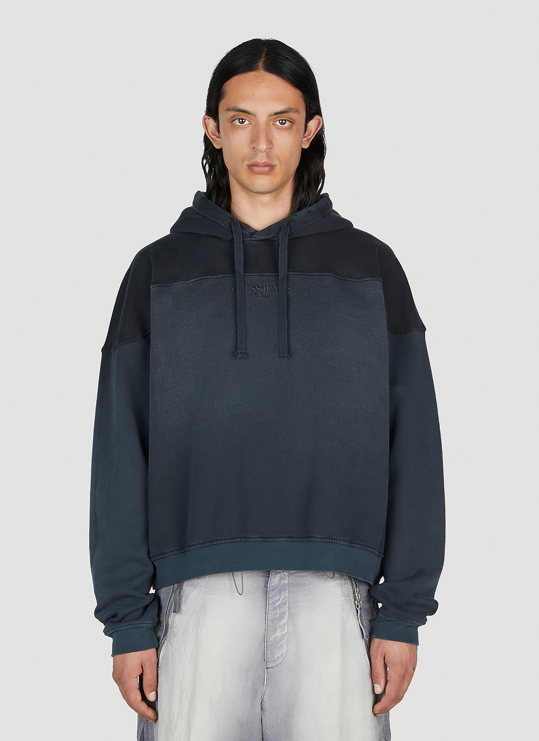 Two Tone Hooded Sweatshirt