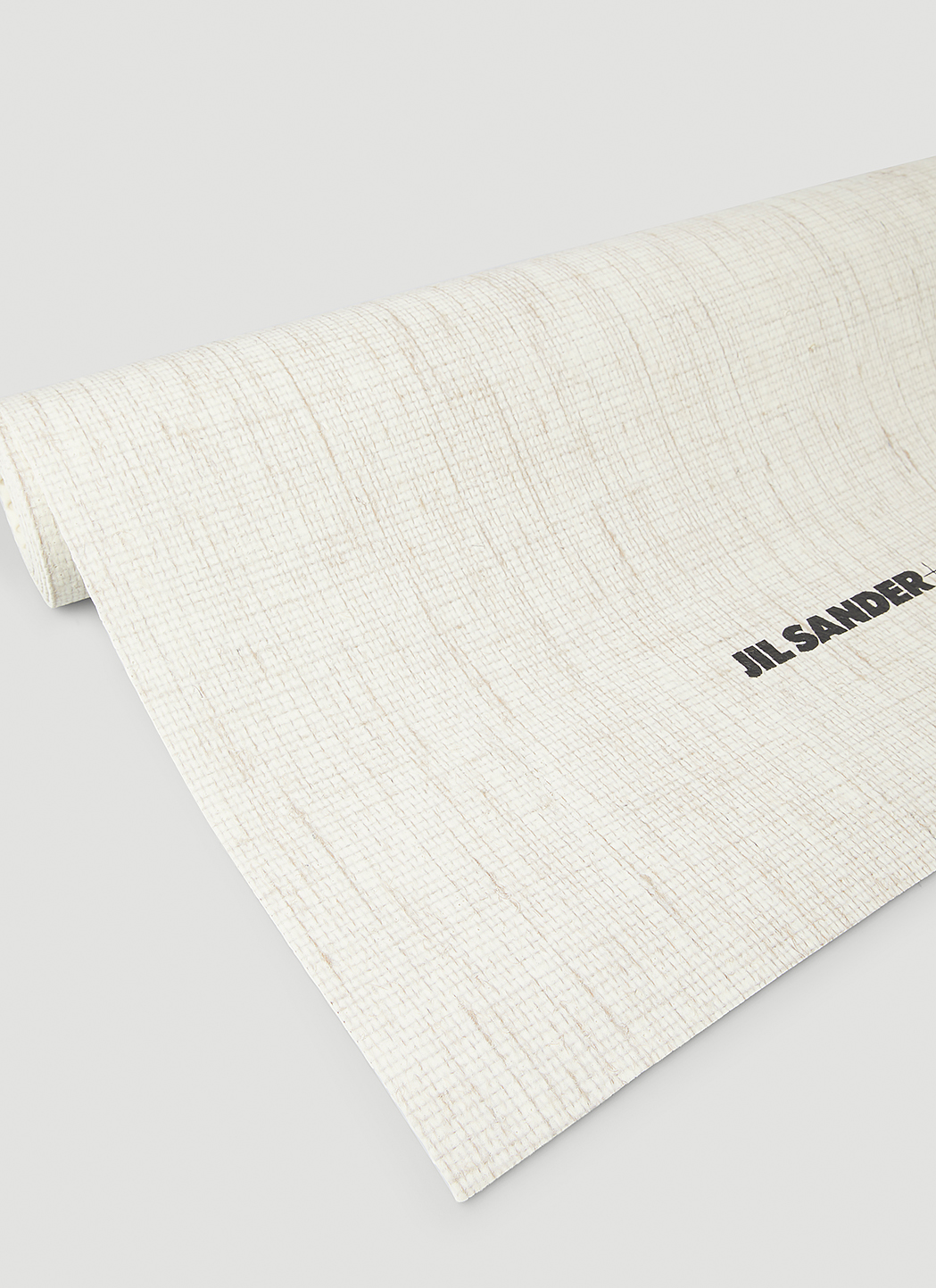 Jil Sander+ Logo Print Yoga Mat in Beige | LN-CC