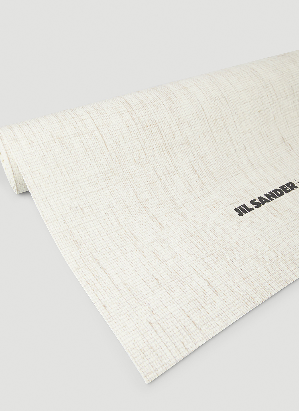 Jil Sander+ Logo Print Yoga Mat in White