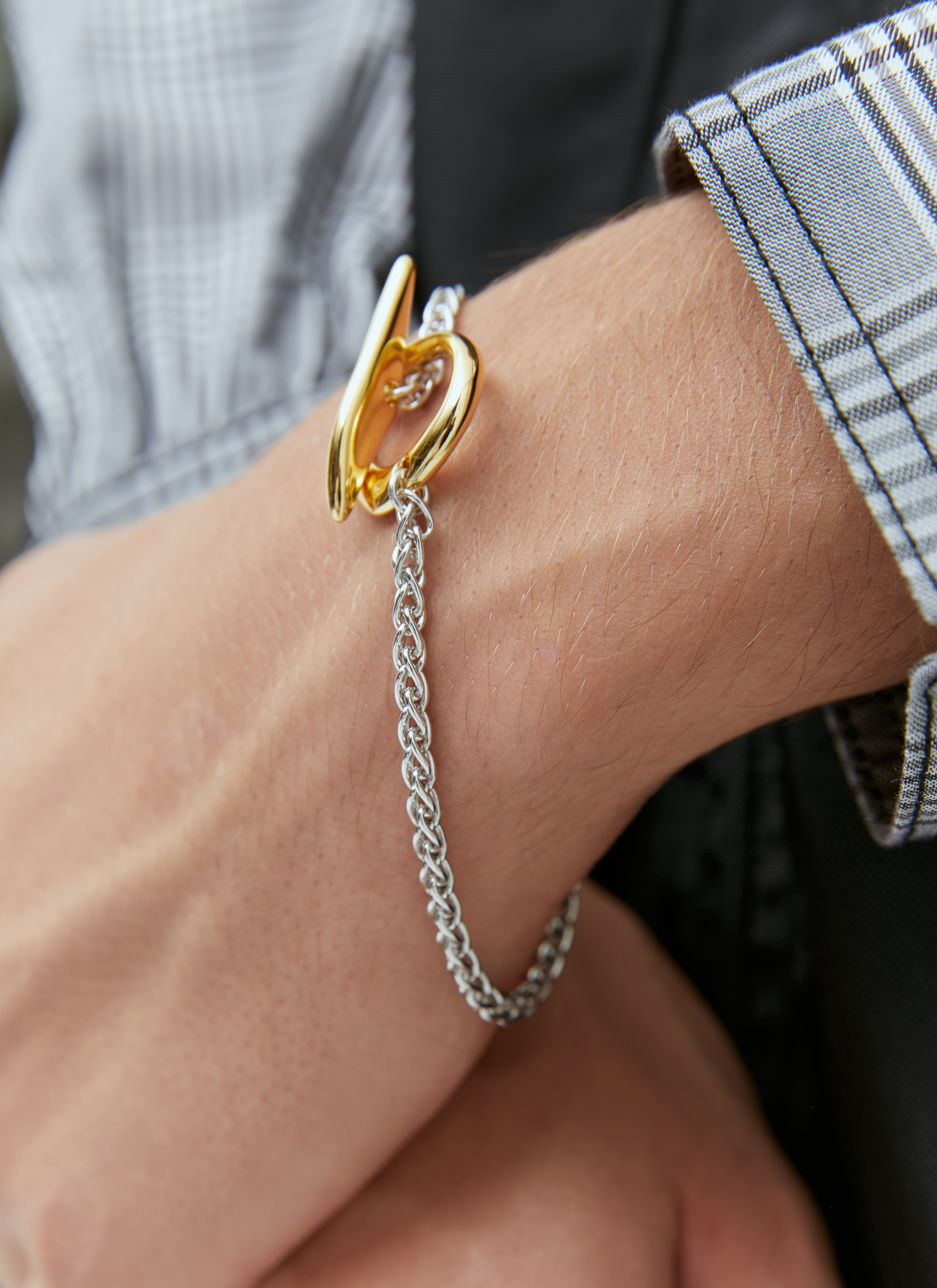 Tom Wood Women's' Robin Duo Bracelet in Silver | LN-CC®