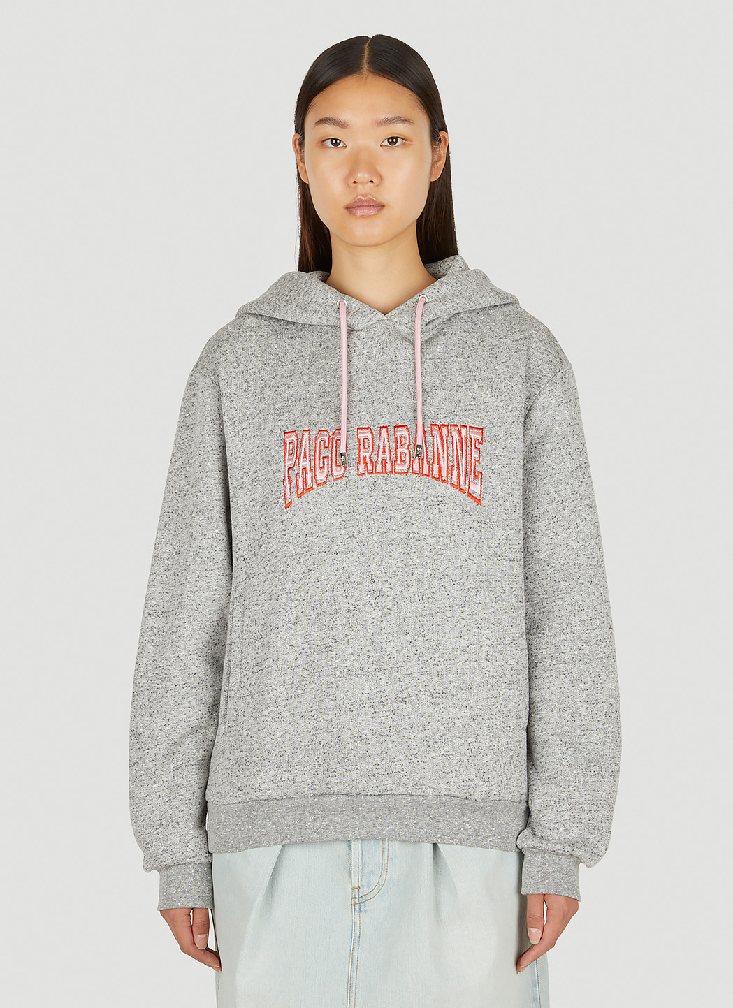 Logo Embroidered Hooded Sweatshirt