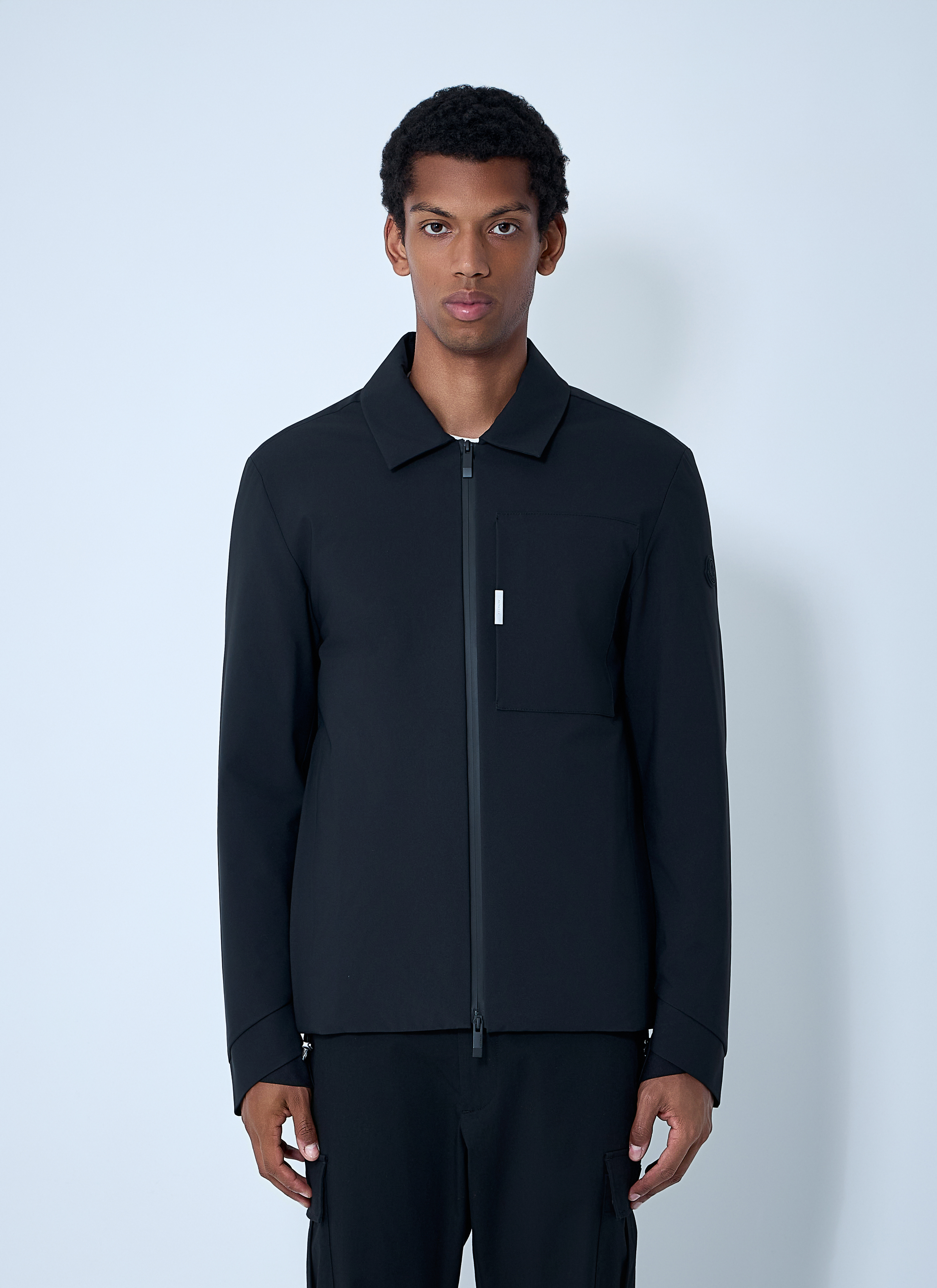 Moncler Men's' Monarde Shirt Jacket in Black | LN-CC®