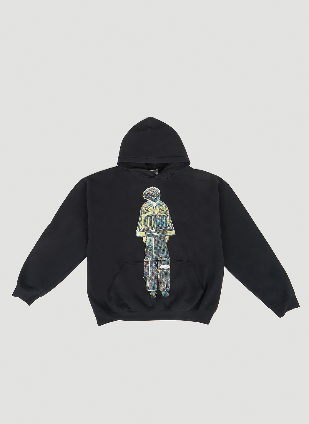 Graphic Print Hooded Sweatshirt