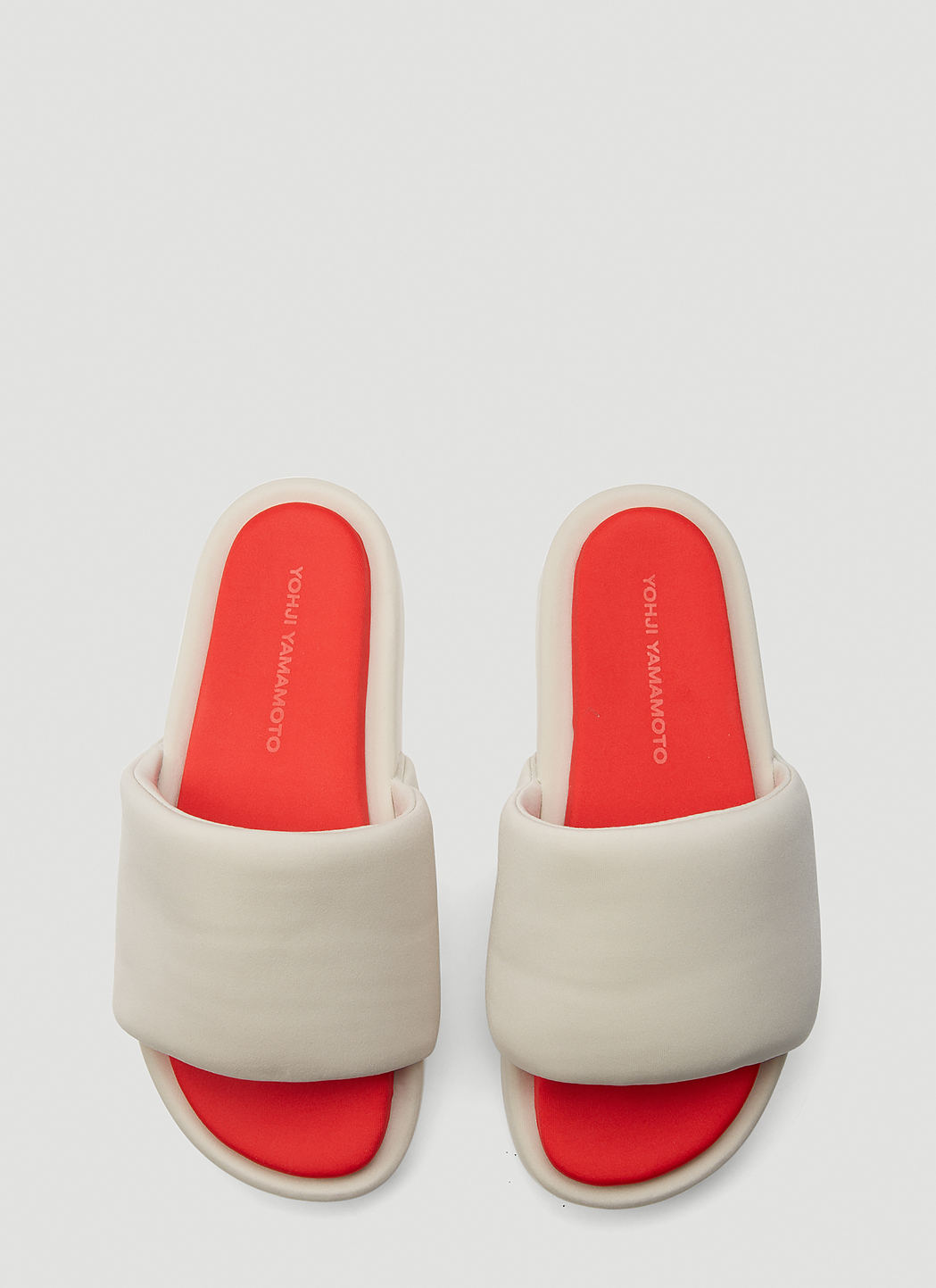 y3 leather slides