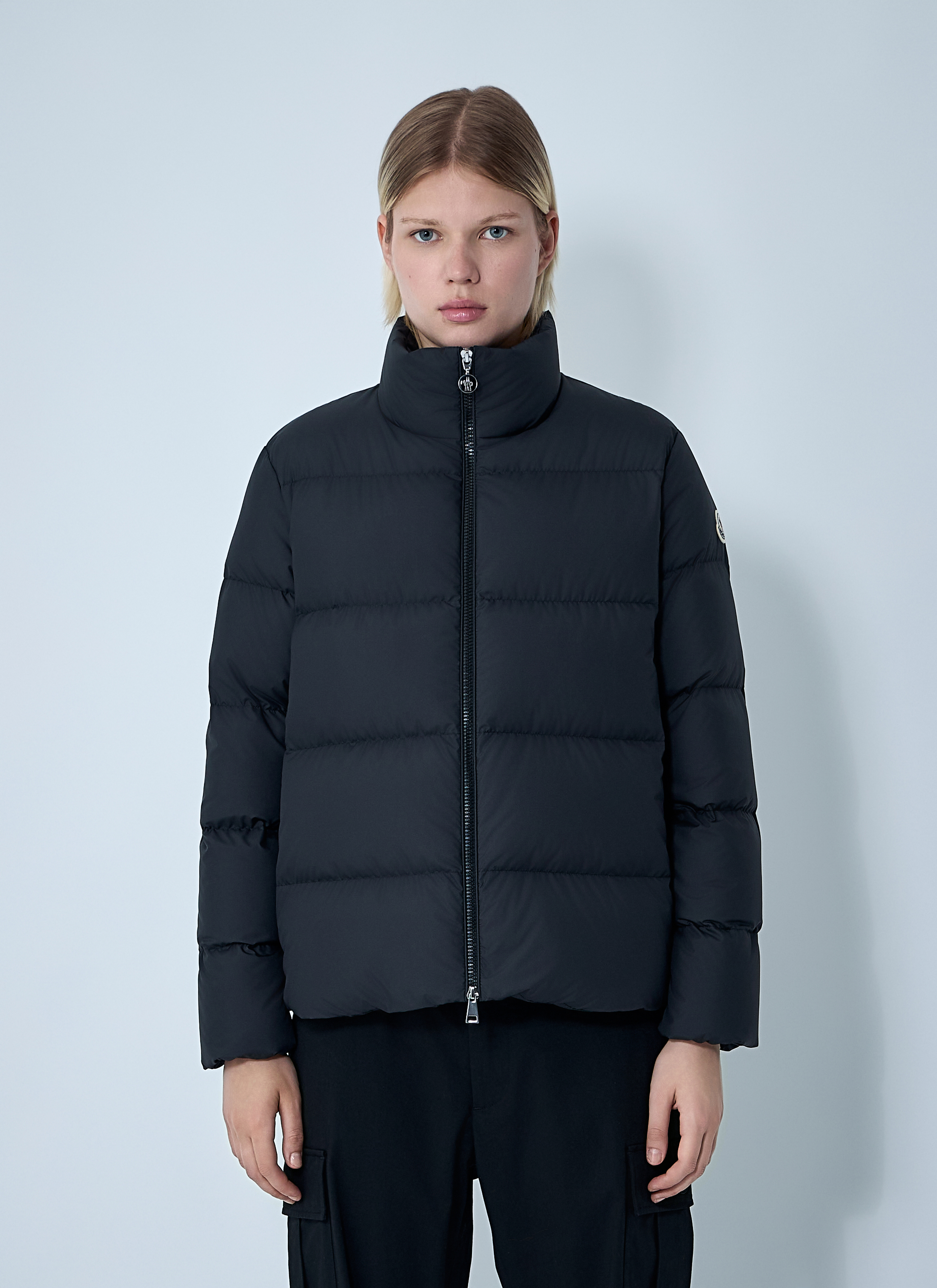 Moncler Women's Black Mauzun Down Jacket - Woman Jackets 00