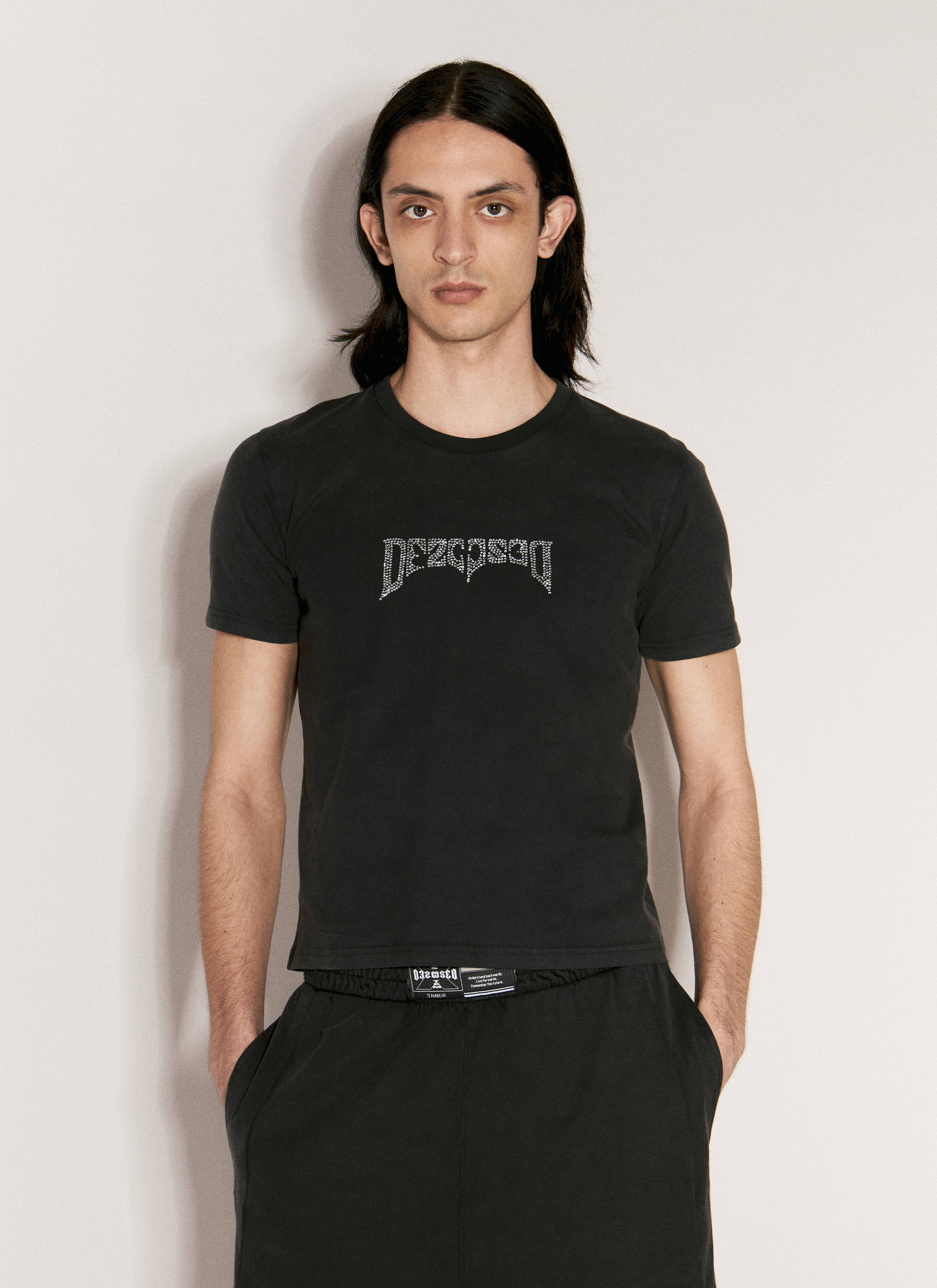 032C レディース ラスターフィットTシャツ の ブラック | LN-CC®