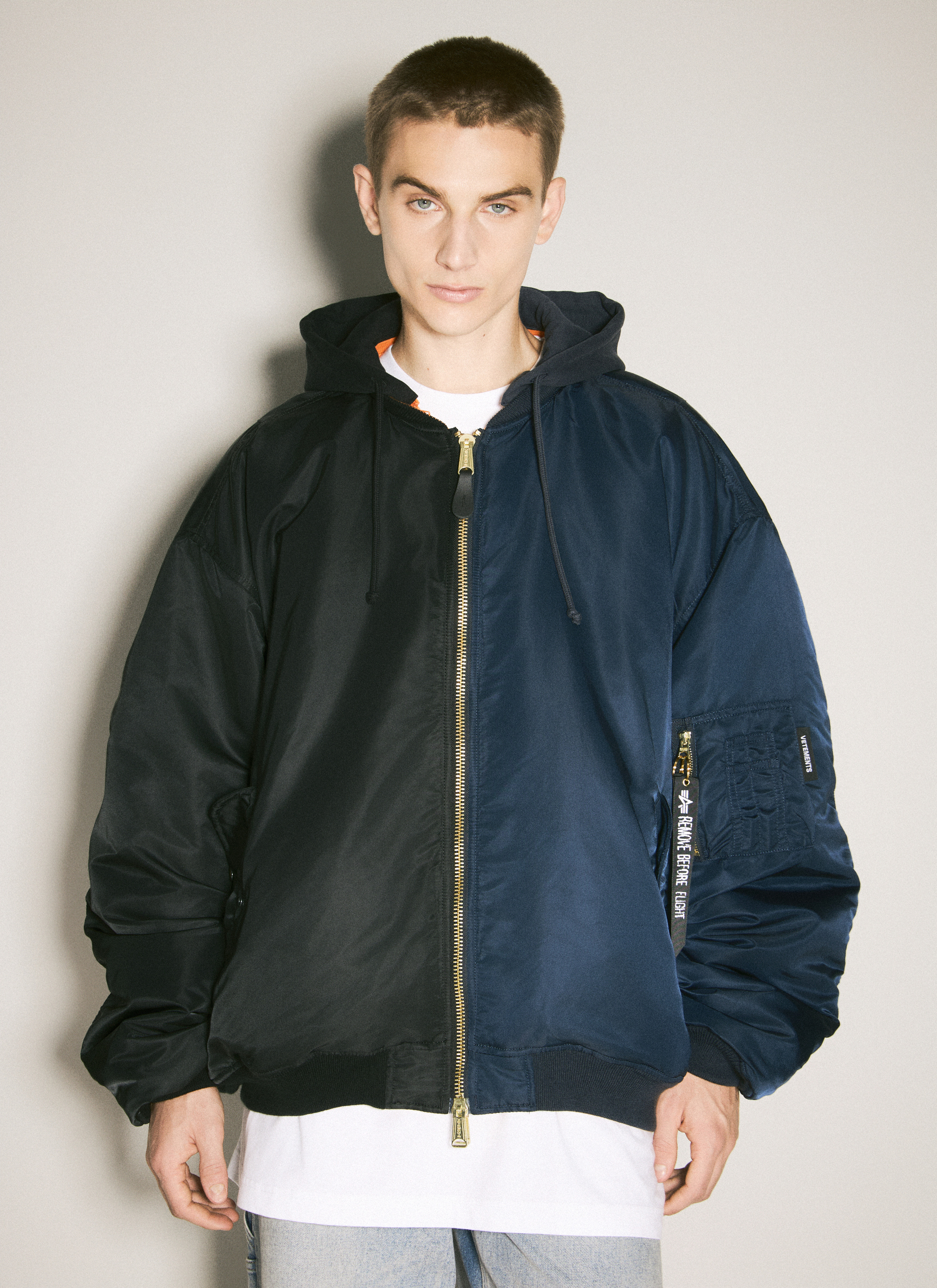 Y.T. hooded bomber jaket black INDEPICT 【公式通販】 Y.T. hooded bomber jaket black INDEPICT 【公式通販】